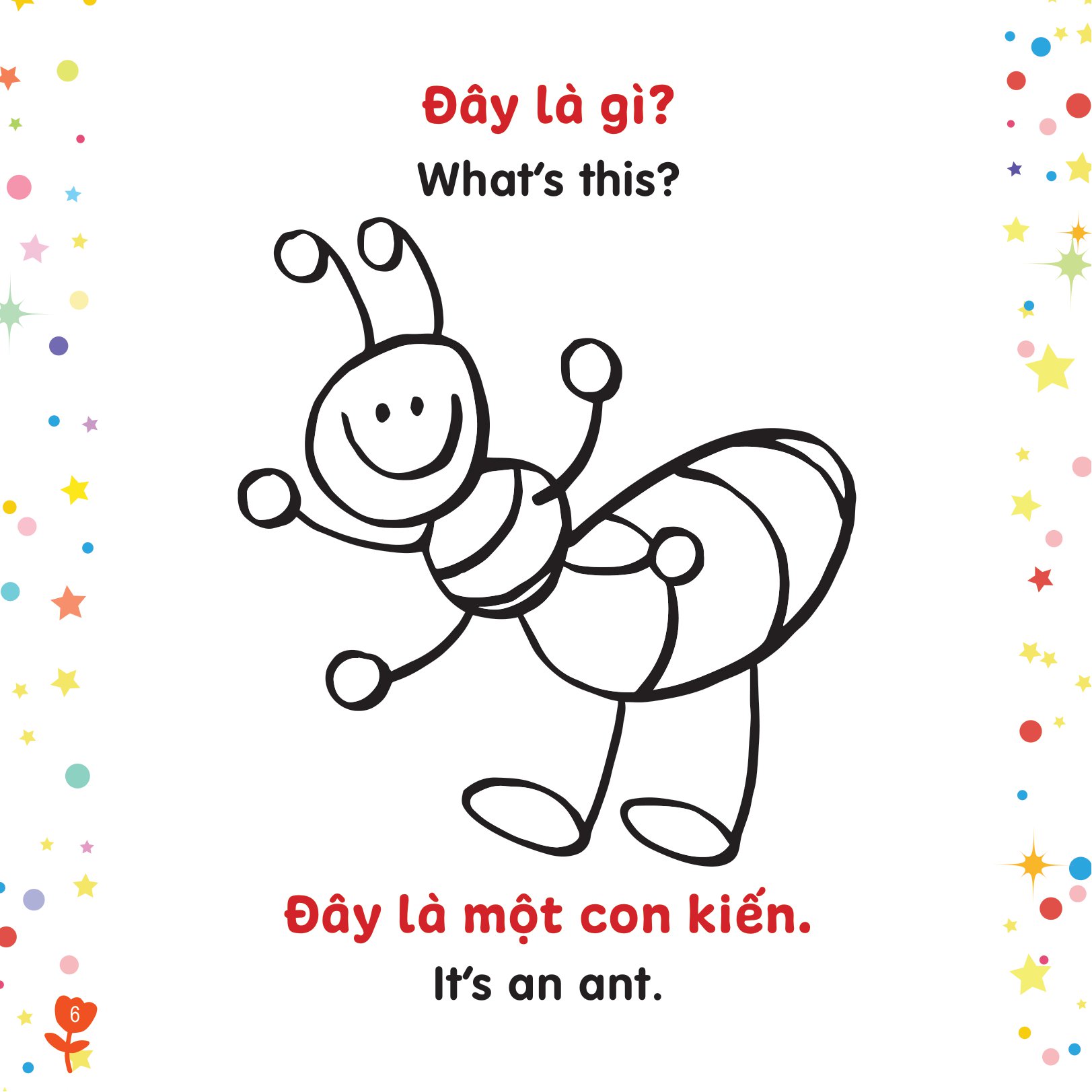 tô màu sáng tạo - bé học tiếng anh - đây là gì? - Ảnh 6