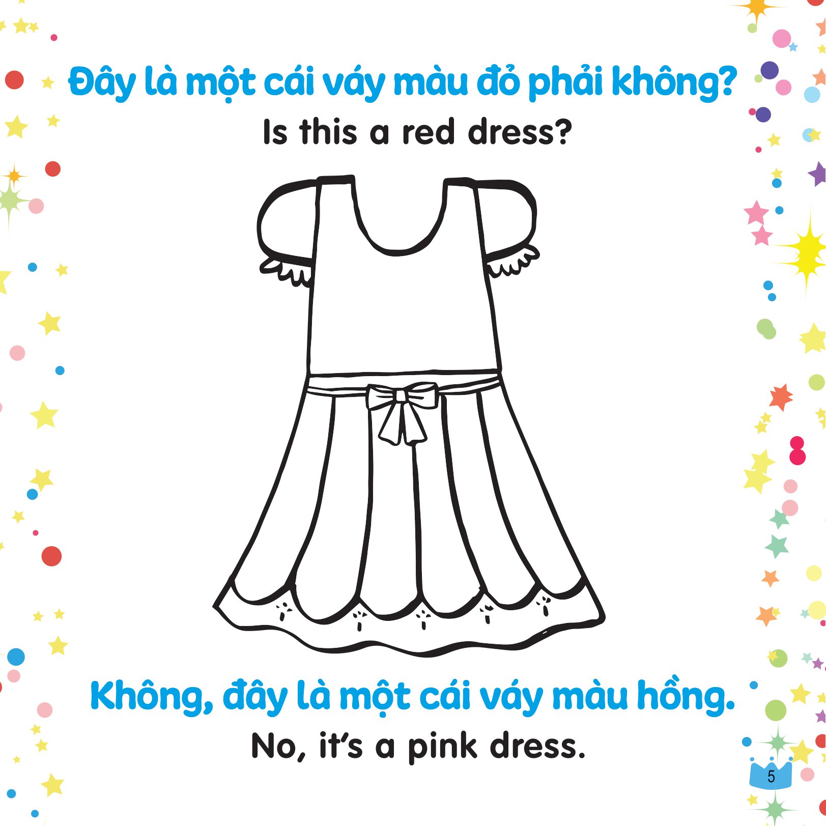 tô màu sáng tạo - bé học tiếng anh - màu gì vậy nhỉ? - Ảnh 5