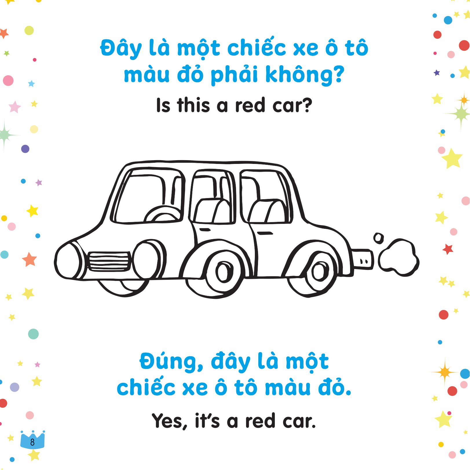 tô màu sáng tạo - bé học tiếng anh - màu gì vậy nhỉ? - Ảnh 8