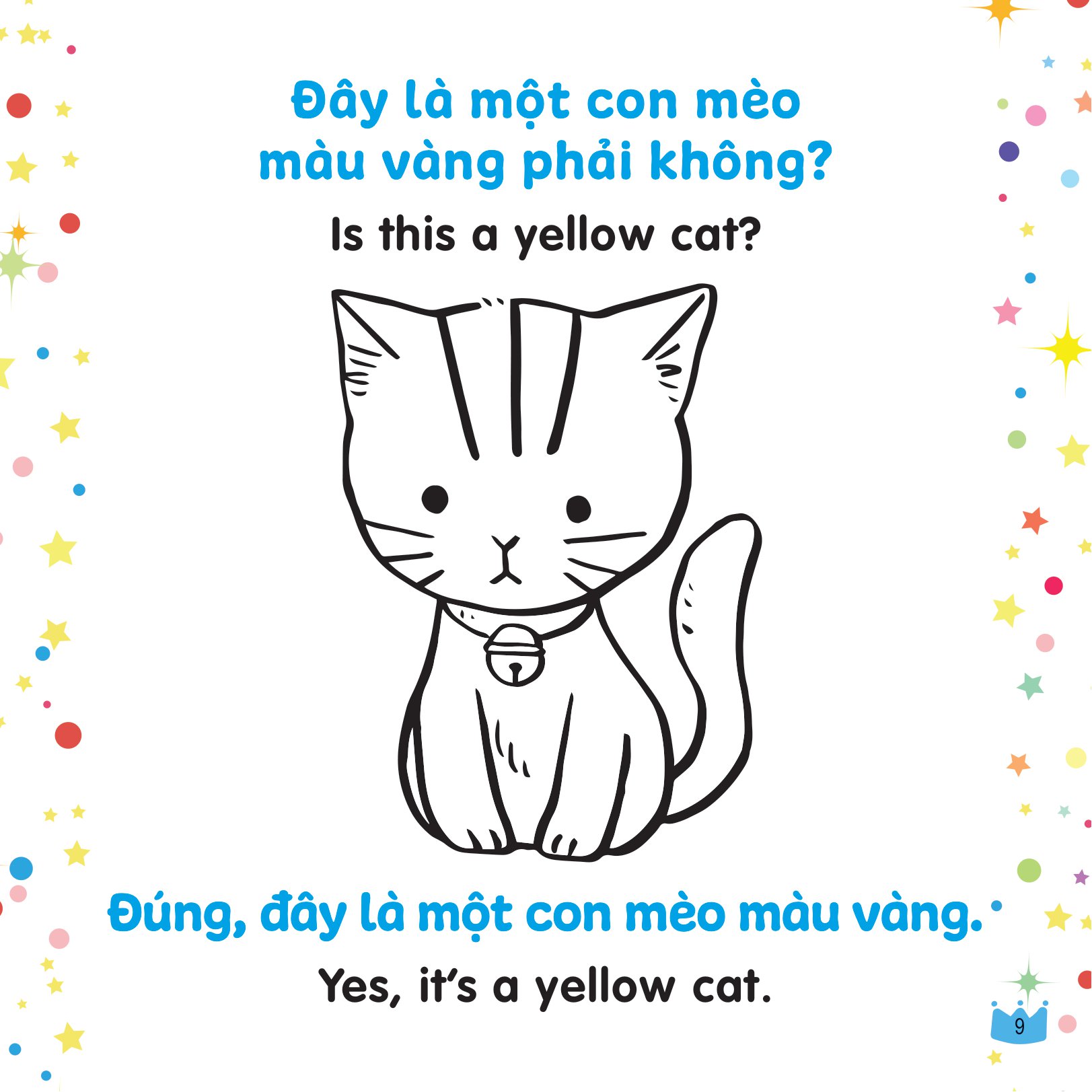 tô màu sáng tạo - bé học tiếng anh - màu gì vậy nhỉ? - Ảnh 9