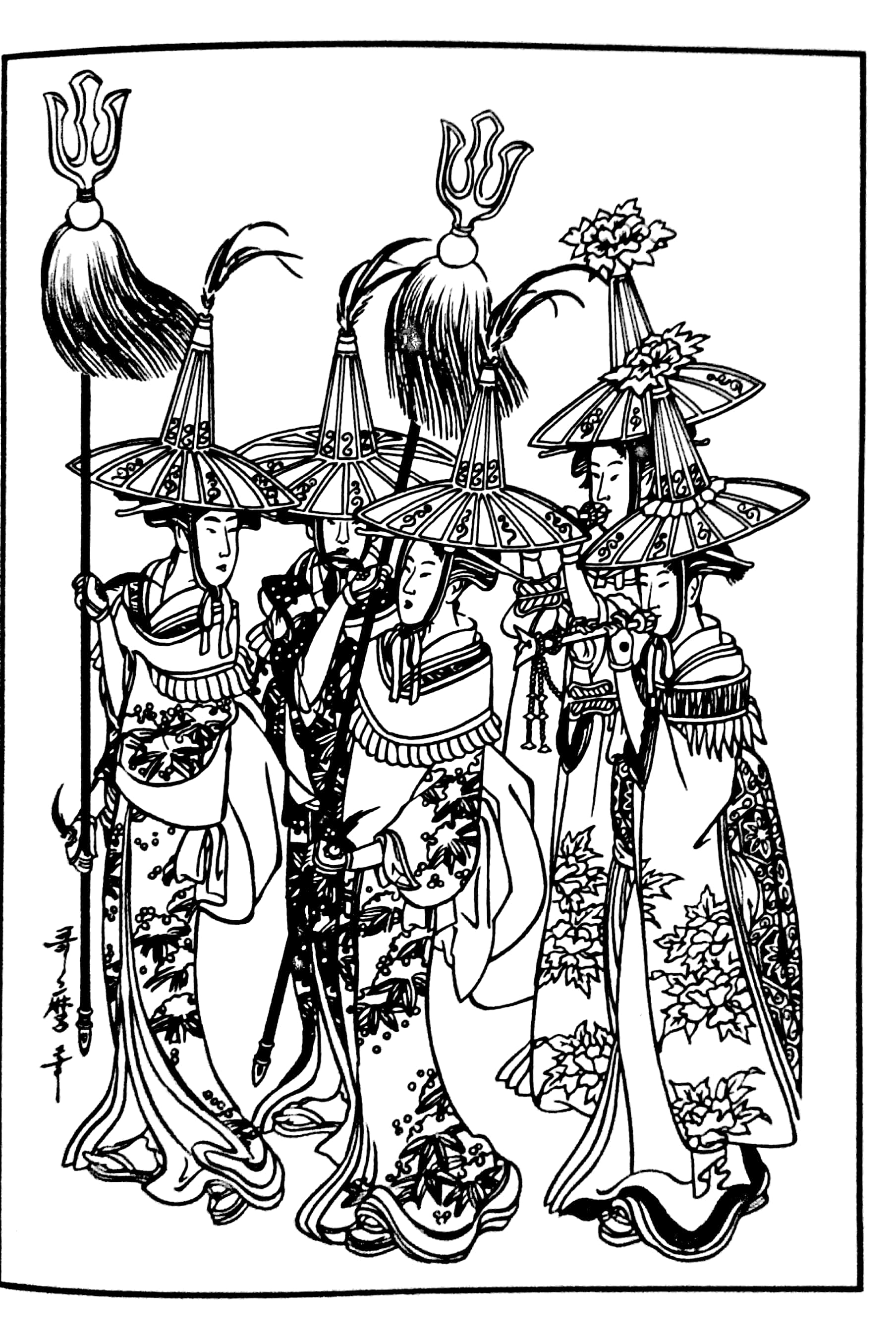 tô màu sáng tạo - phong cách nhật - Ảnh 3