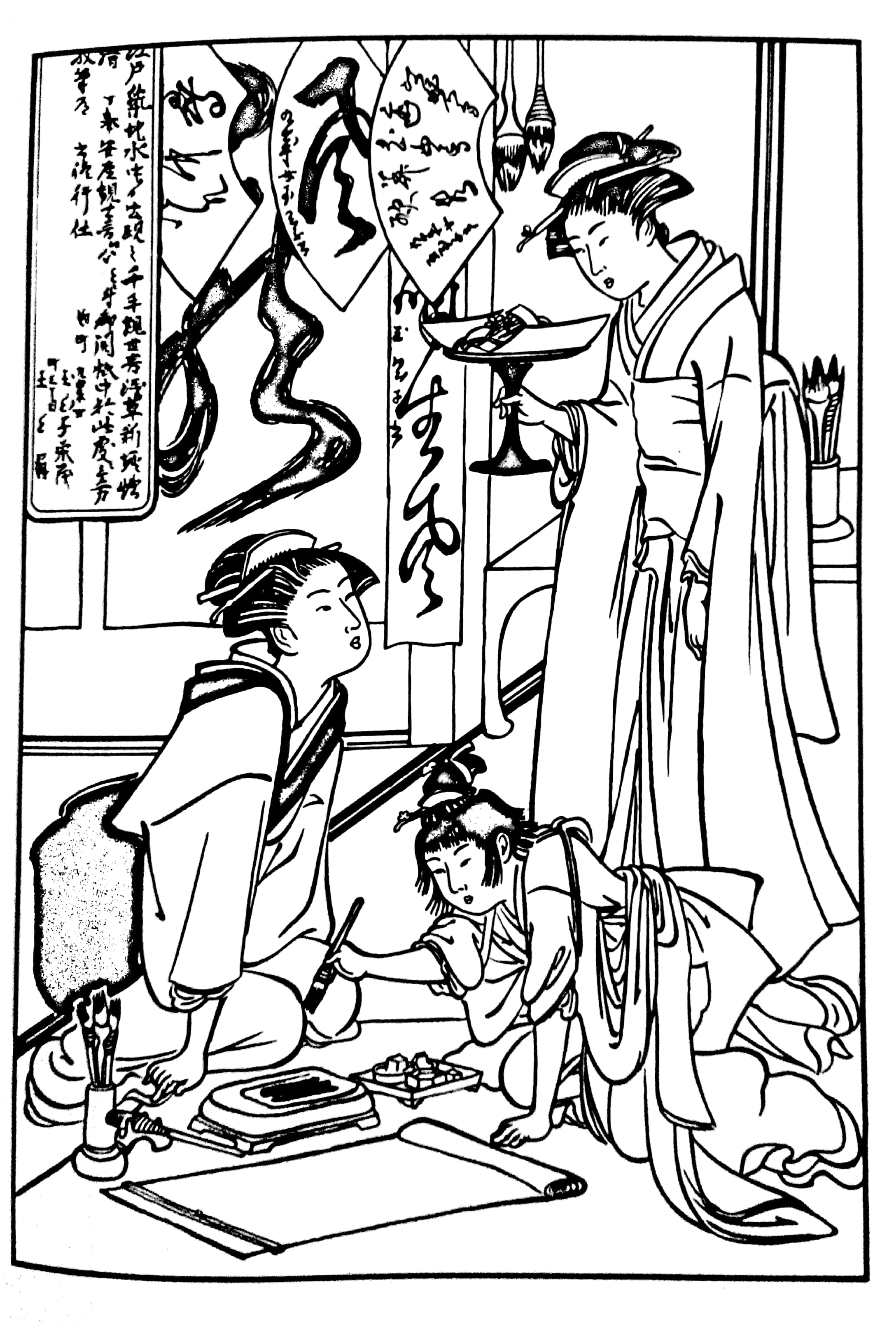 tô màu sáng tạo - phong cách nhật - Ảnh 5