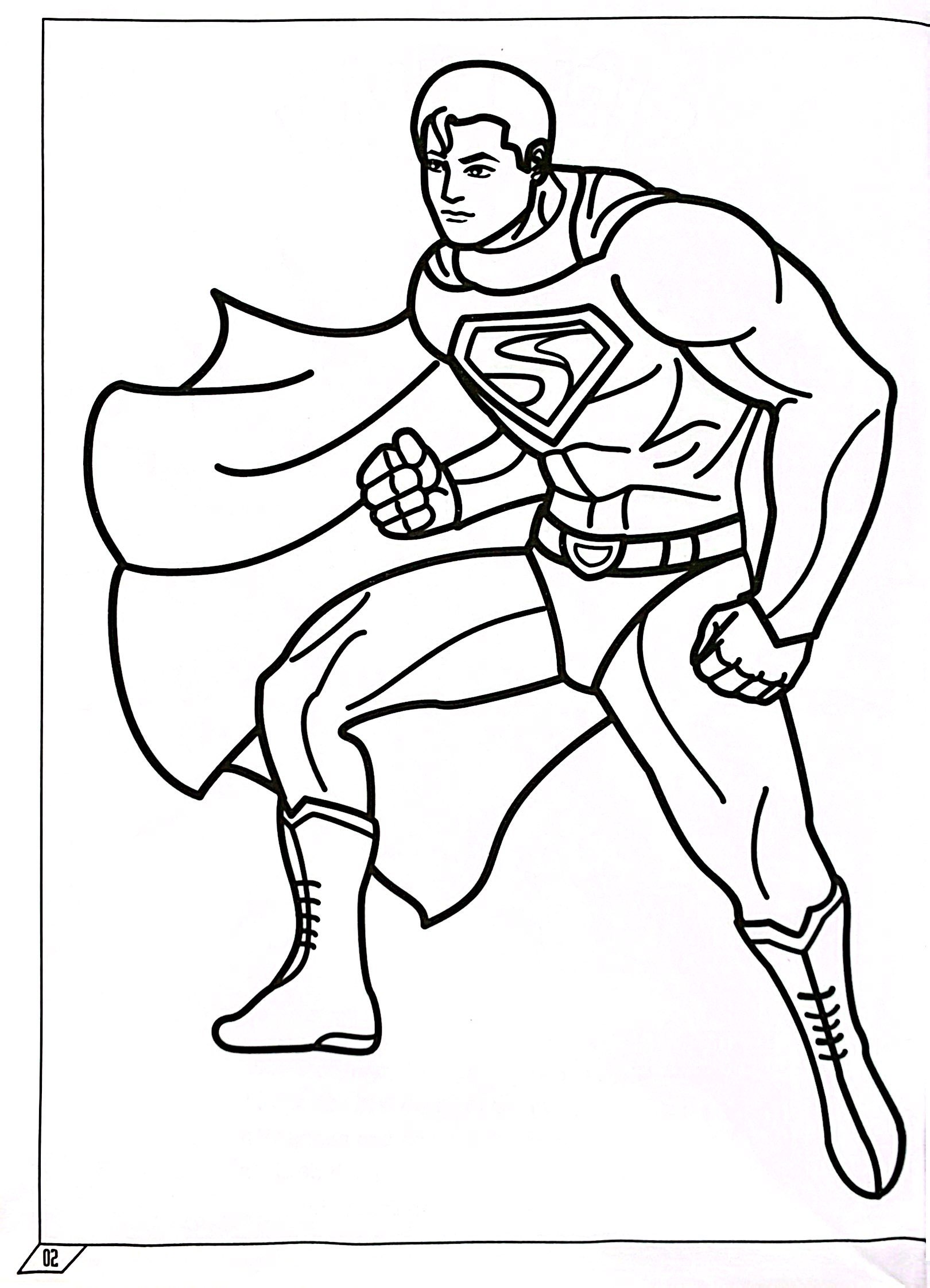 tô màu siêu anh hùng: siêu nhân - Ảnh 4