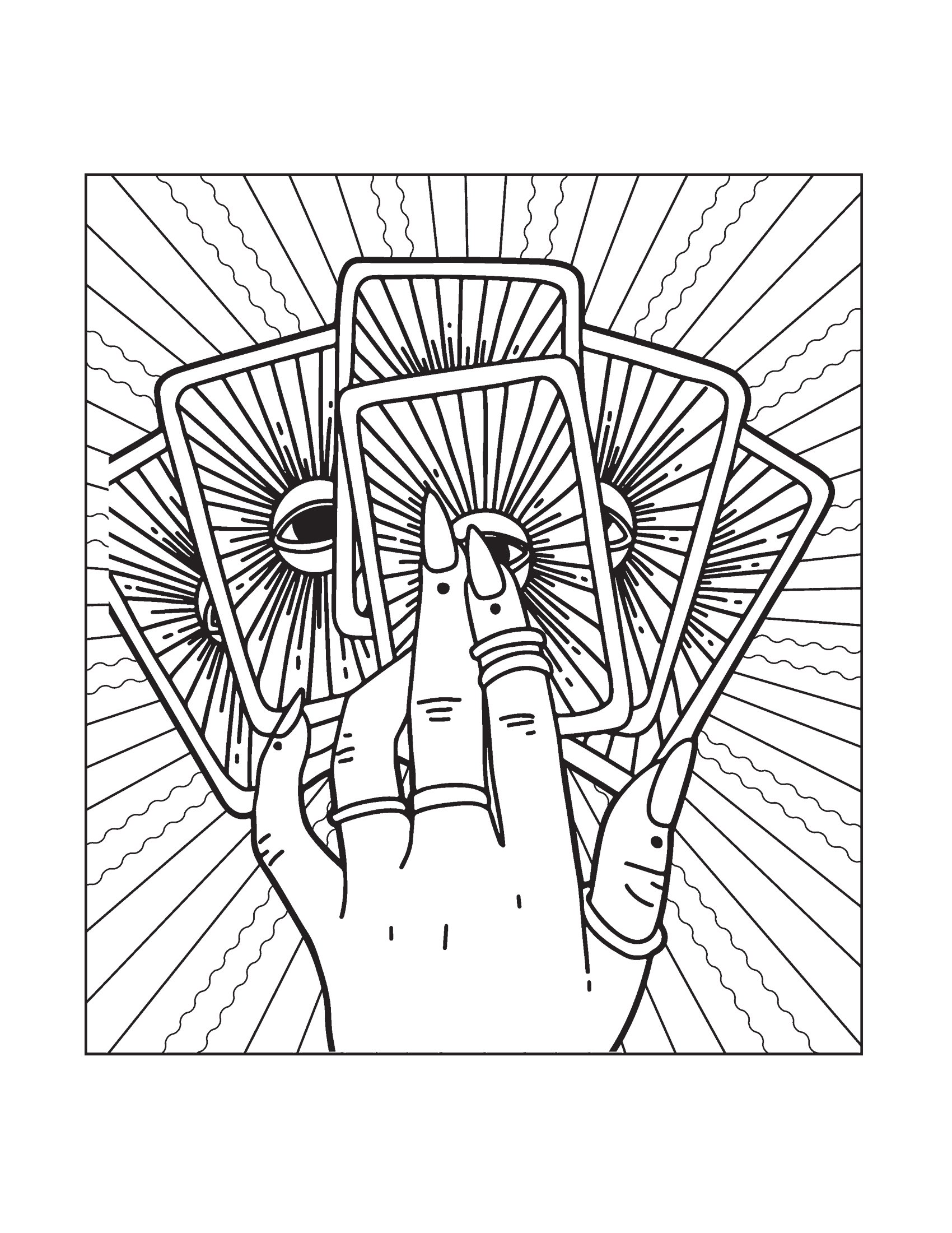 tô màu tarot - tô màu theo cách của bạn để khai mở trực giác diệu kỳ - Ảnh 10