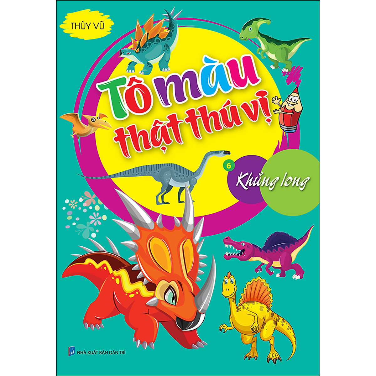 tô màu thật thú vị - khủng long - Ảnh 2