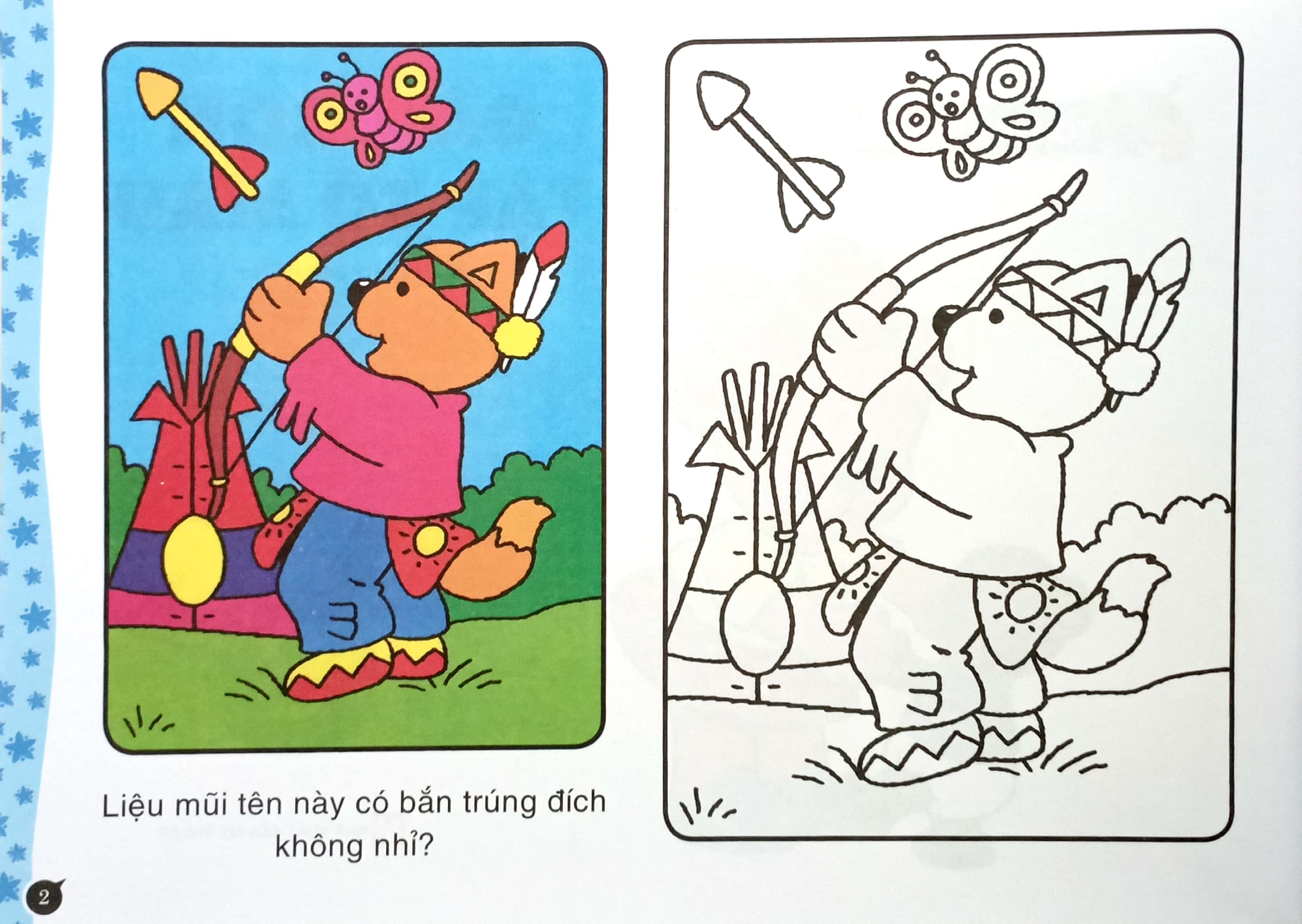 tô màu theo lứa tuổi - gấu con tập tô màu (3 tuổi) - Ảnh 3