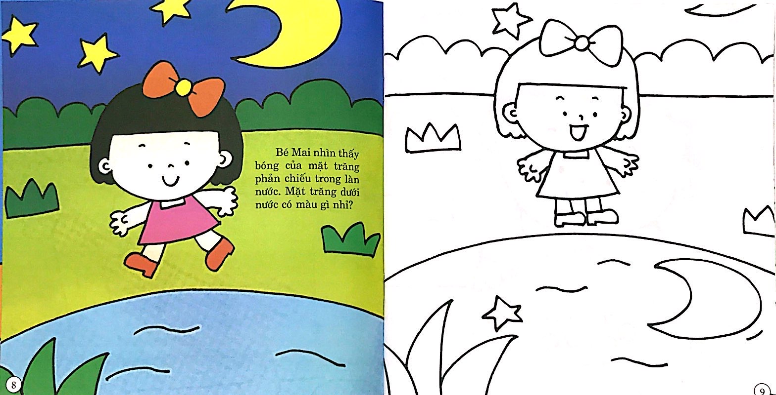 tô màu thông minh - chúng mình cùng tô - quyển hoa - Ảnh 6