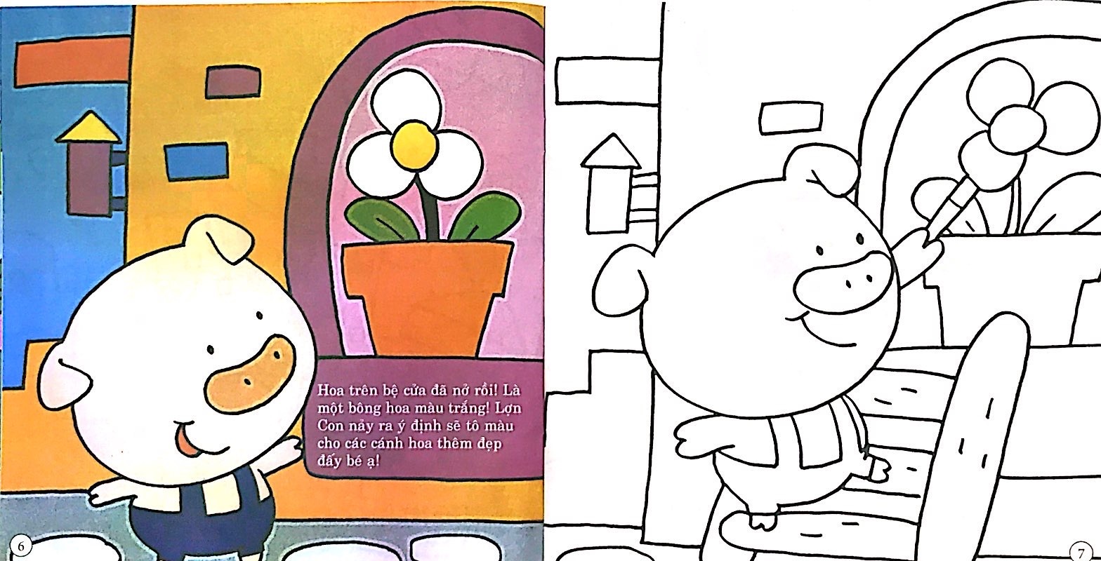 Tô Màu Thông Minh - Chúng Mình Cùng Tô - Quyển Hoa (Tái Bản) - Ảnh 5