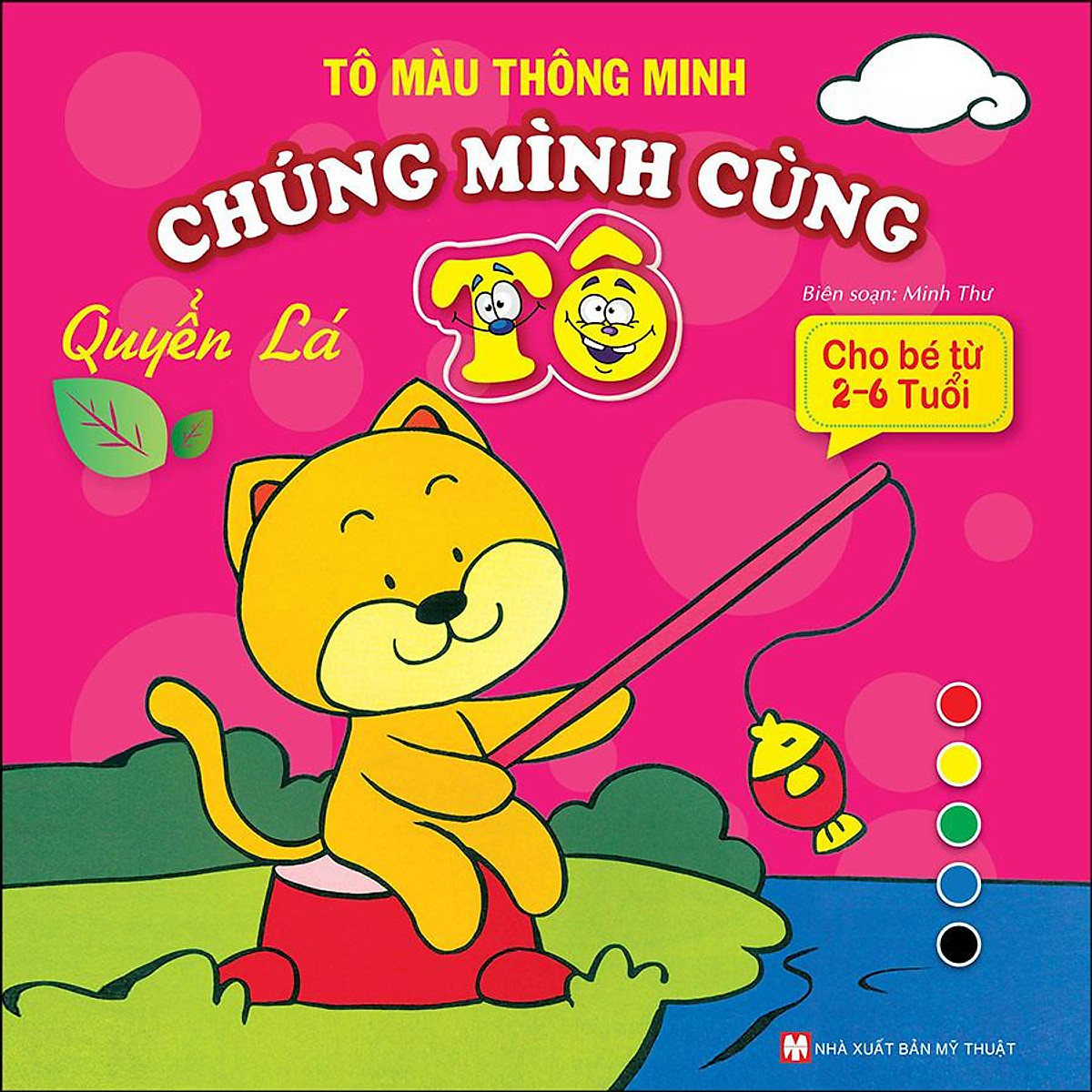 tô màu thông minh - chúng mình cùng tô - quyển lá (tái bản) - Ảnh 2