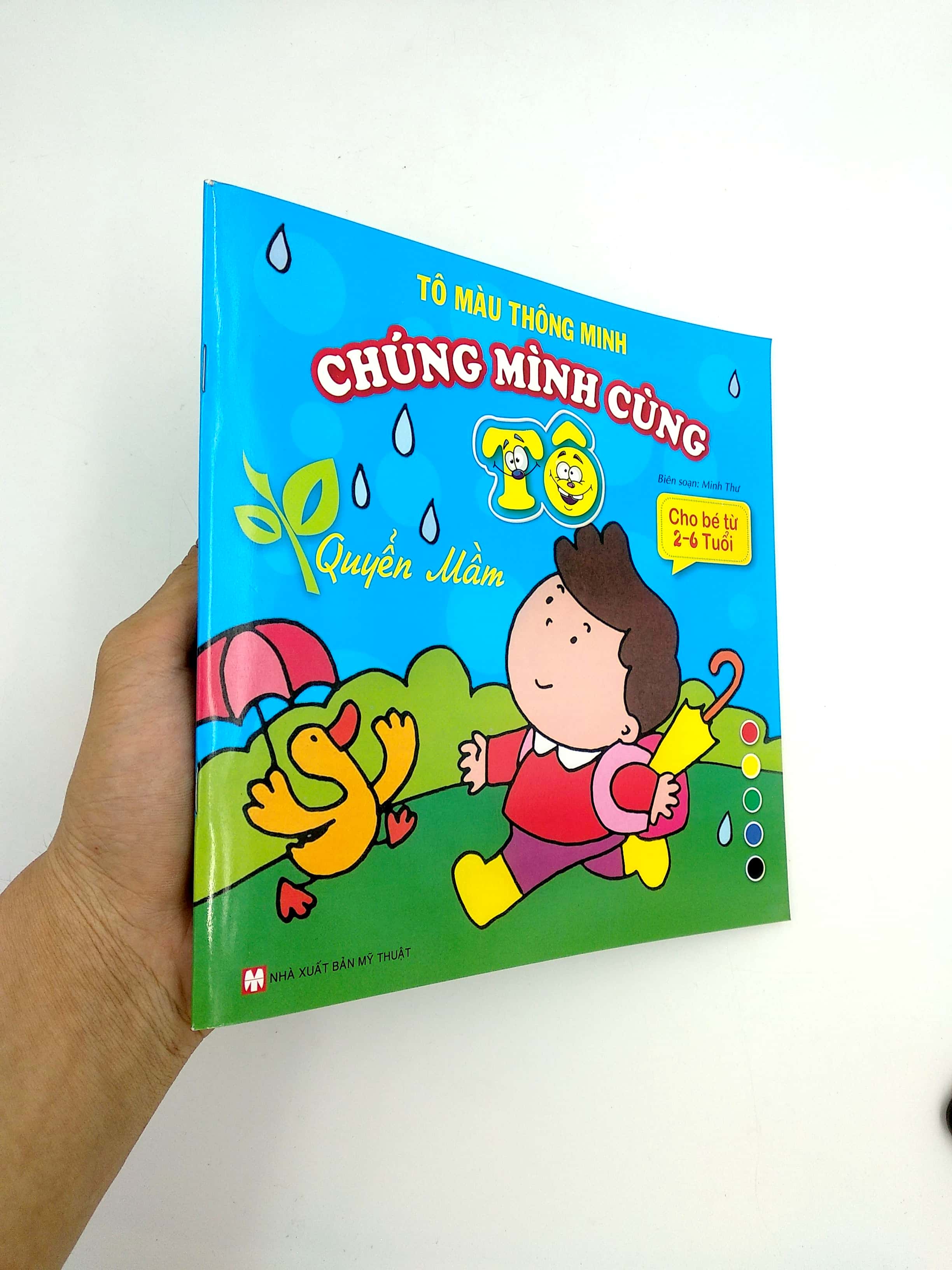 tô màu thông minh - chúng mình cùng tô - quyển mầm (tái bản) - Ảnh 11