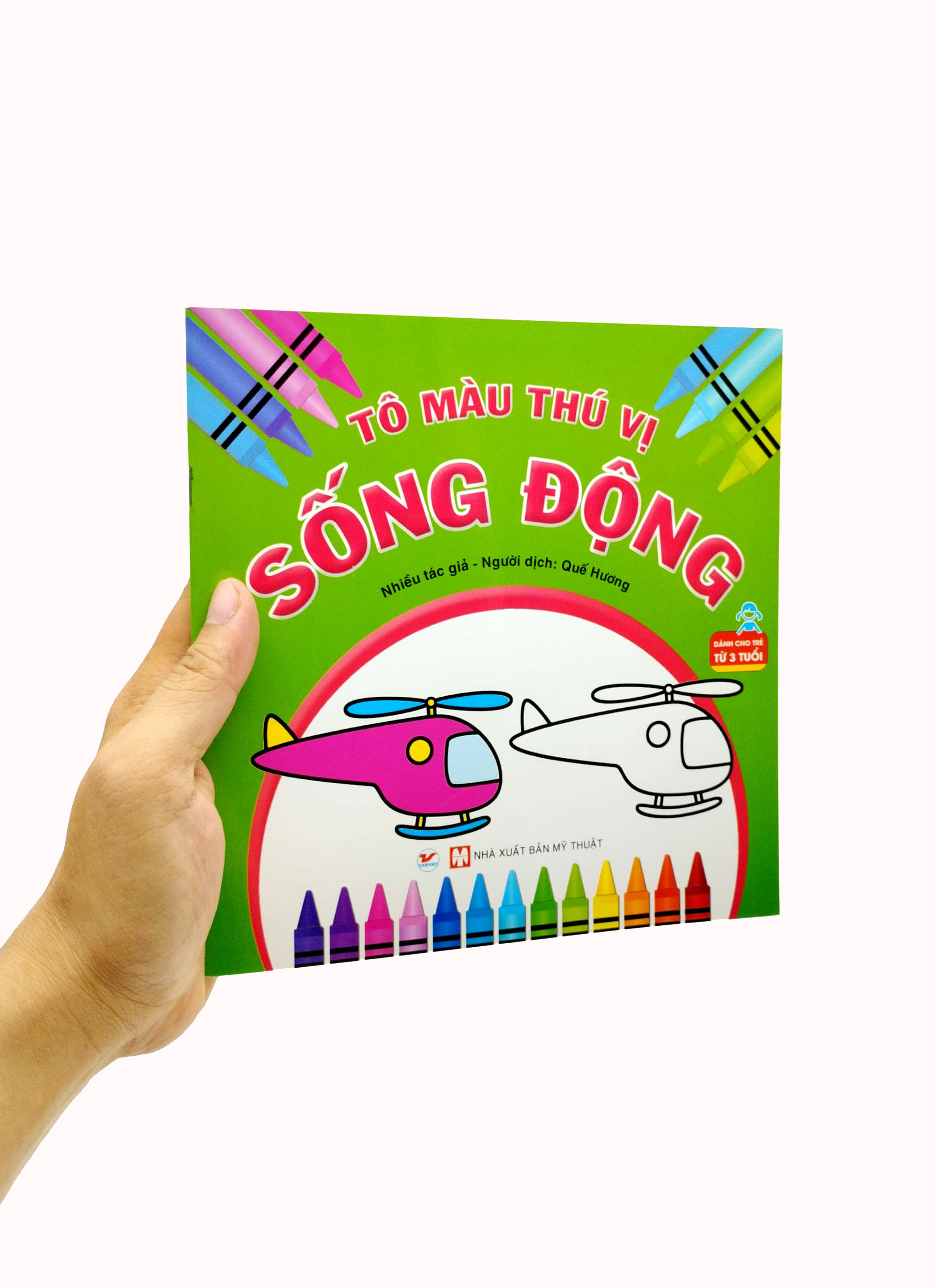 tô màu thú vị - sống động (dành cho trẻ từ 3 tuổi) - Ảnh 7