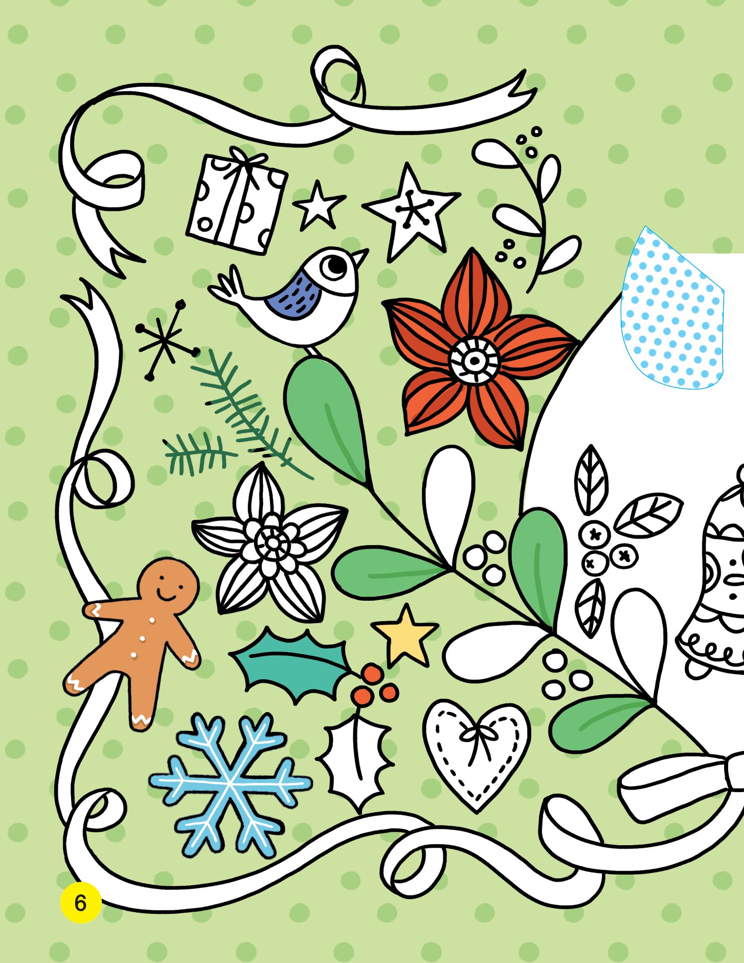 tô màu và dựng hình 3d - giáng sinh - Ảnh 8