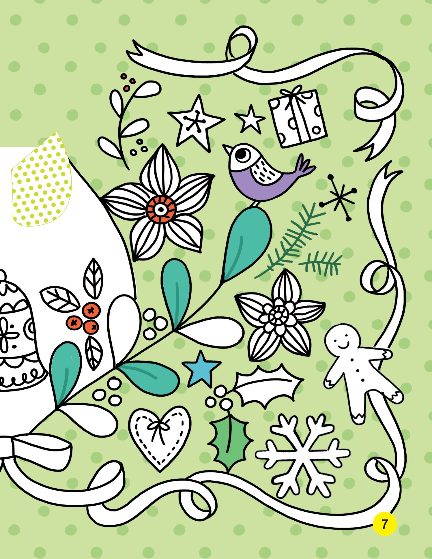 tô màu và dựng hình 3d - giáng sinh - Ảnh 9