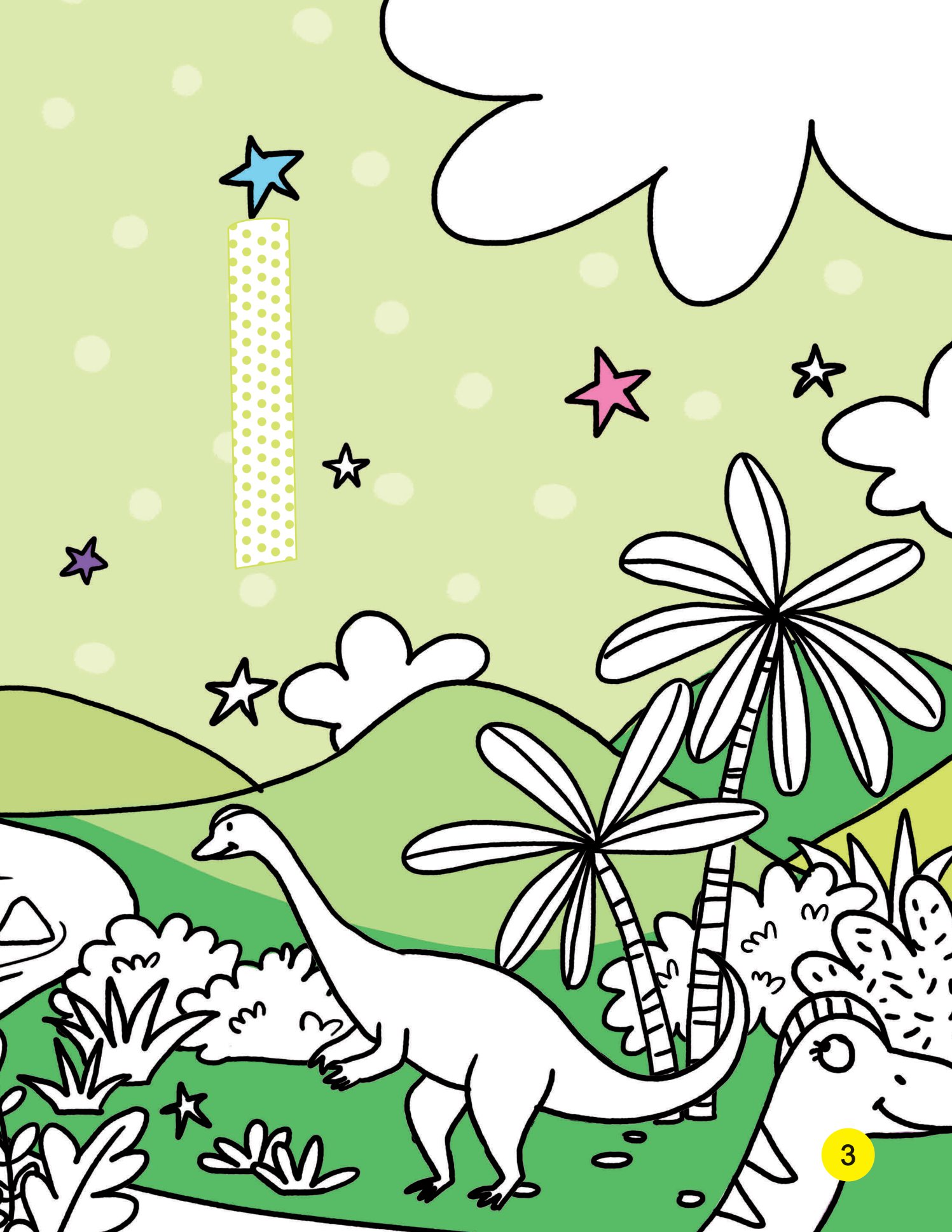 tô màu và dựng hình 3d - khủng long - Ảnh 5