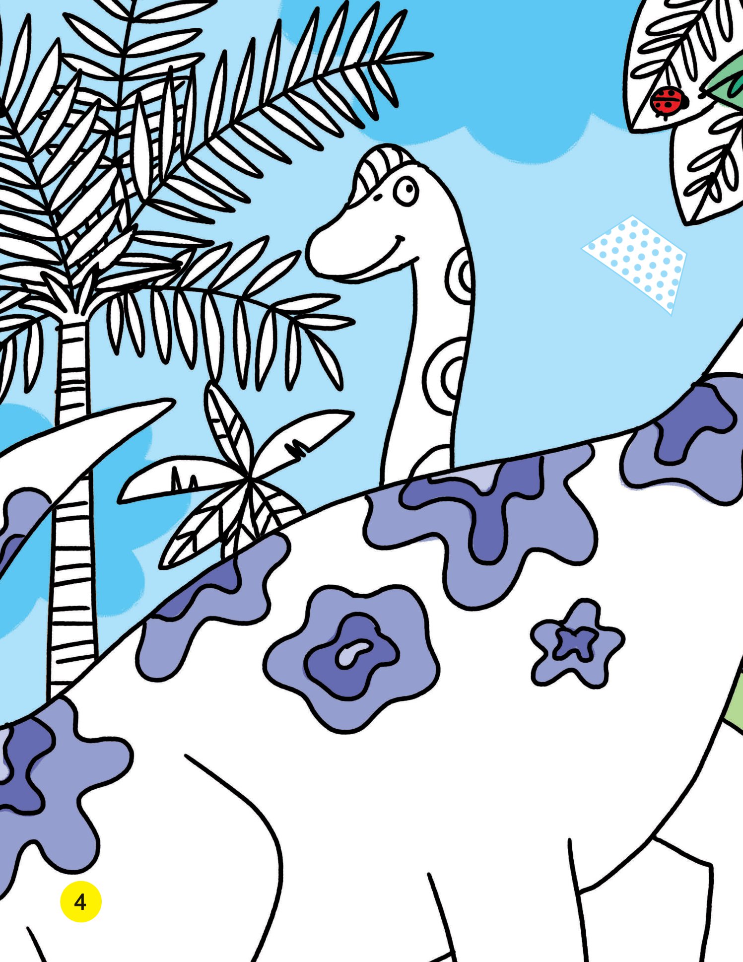 tô màu và dựng hình 3d - khủng long - Ảnh 6