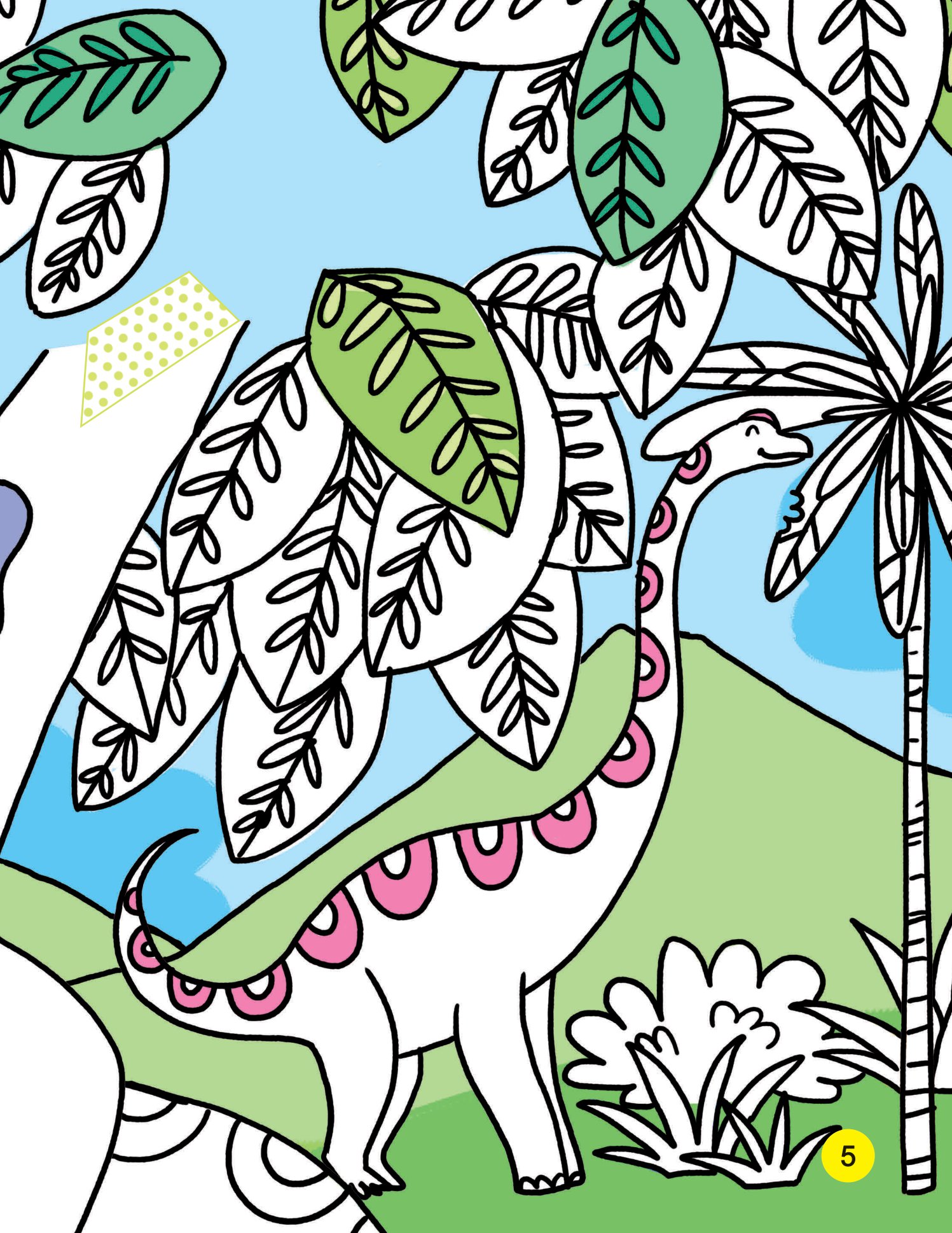 tô màu và dựng hình 3d - khủng long - Ảnh 7