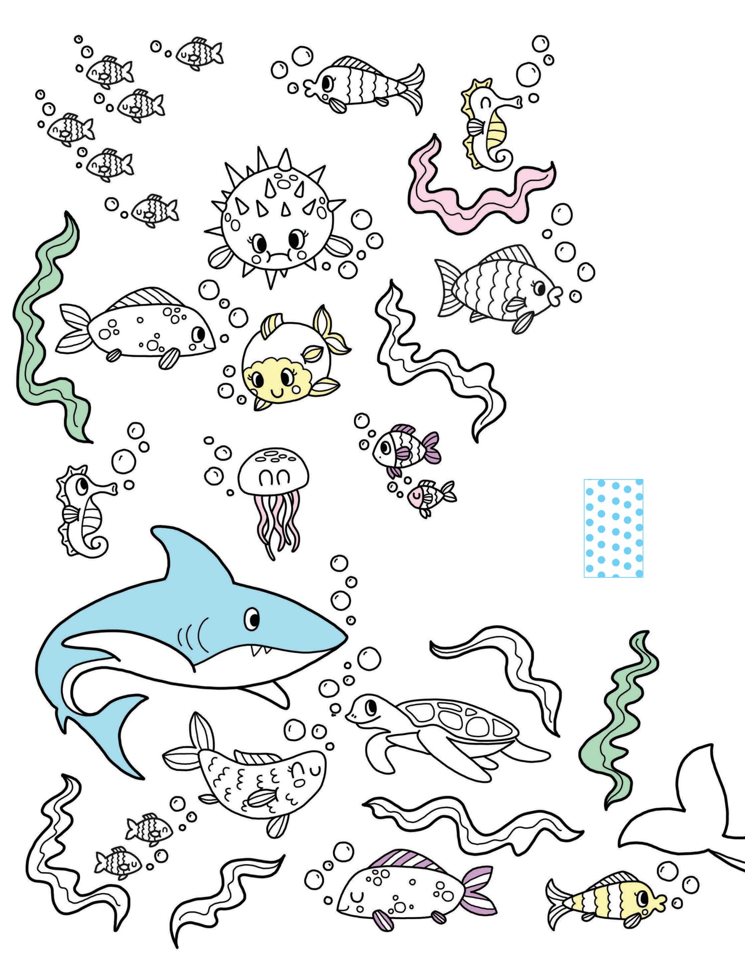 tô màu và dựng hình 3d - nàng tiên cá - Ảnh 3