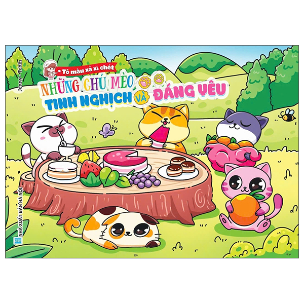 Tô Màu Xả Xì Trét - Những Chú Mèo Tinh Nghịch Và Đáng Yêu