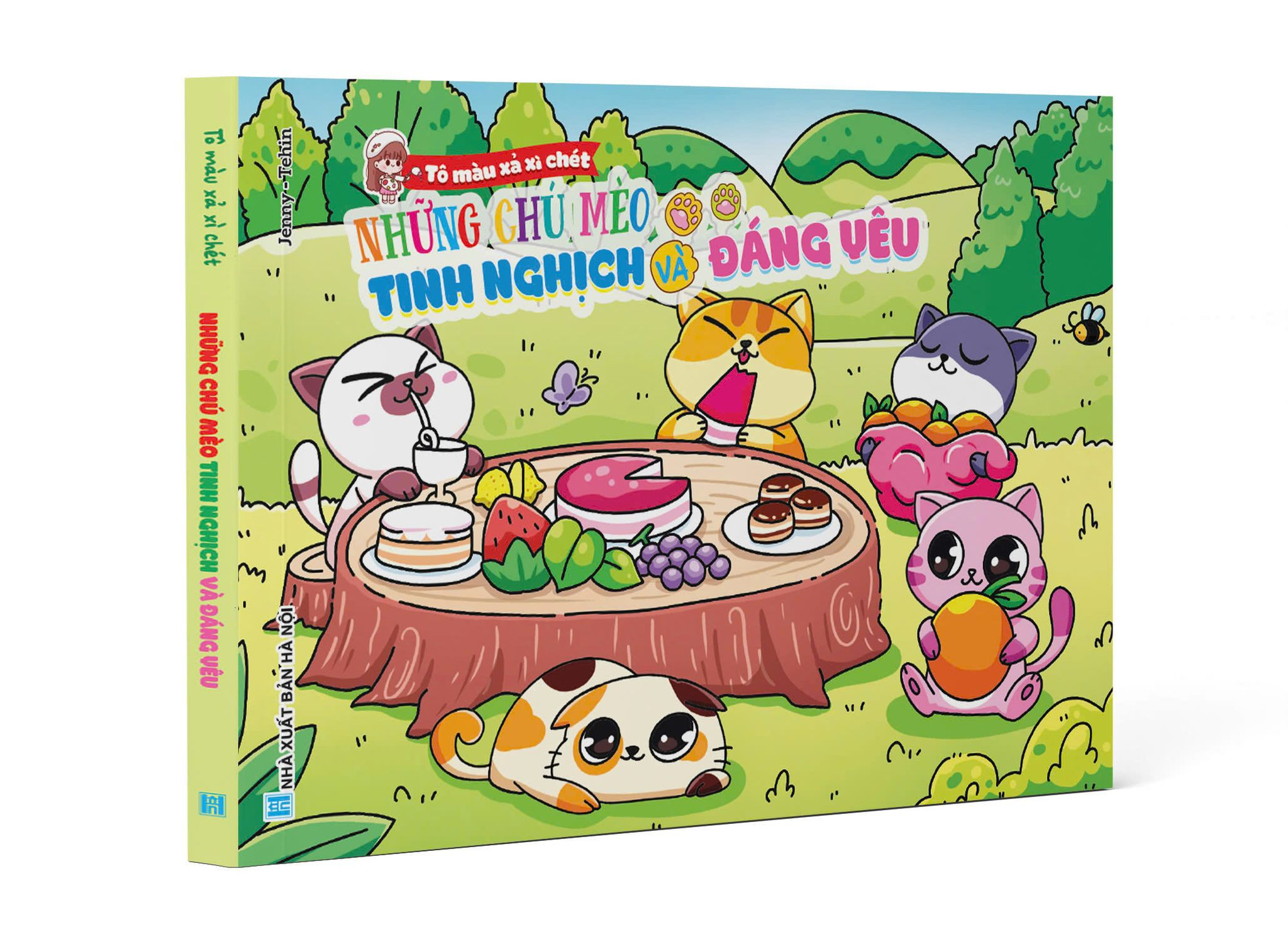 Tô Màu Xả Xì Trét - Những Chú Mèo Tinh Nghịch Và Đáng Yêu - Ảnh 3