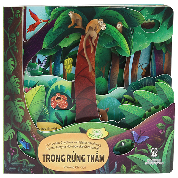 Tò Mò Muốn Biết... - Trong Rừng Thẳm - Bìa Cứng