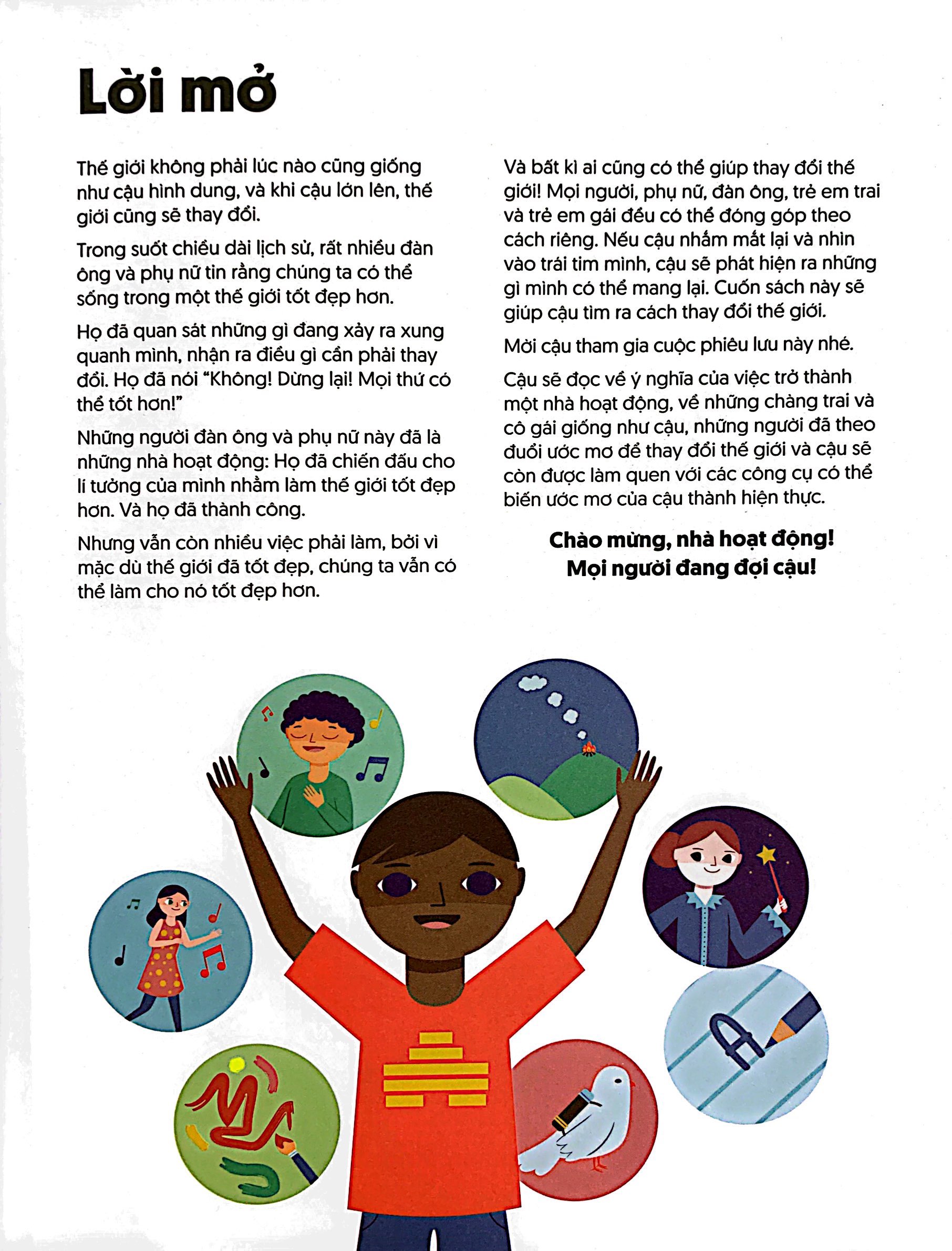 tớ, nhà hoạt động - sổ tay hướng dẫn thay đổi xã hội, từ nhỏ tới lớn - Ảnh 4