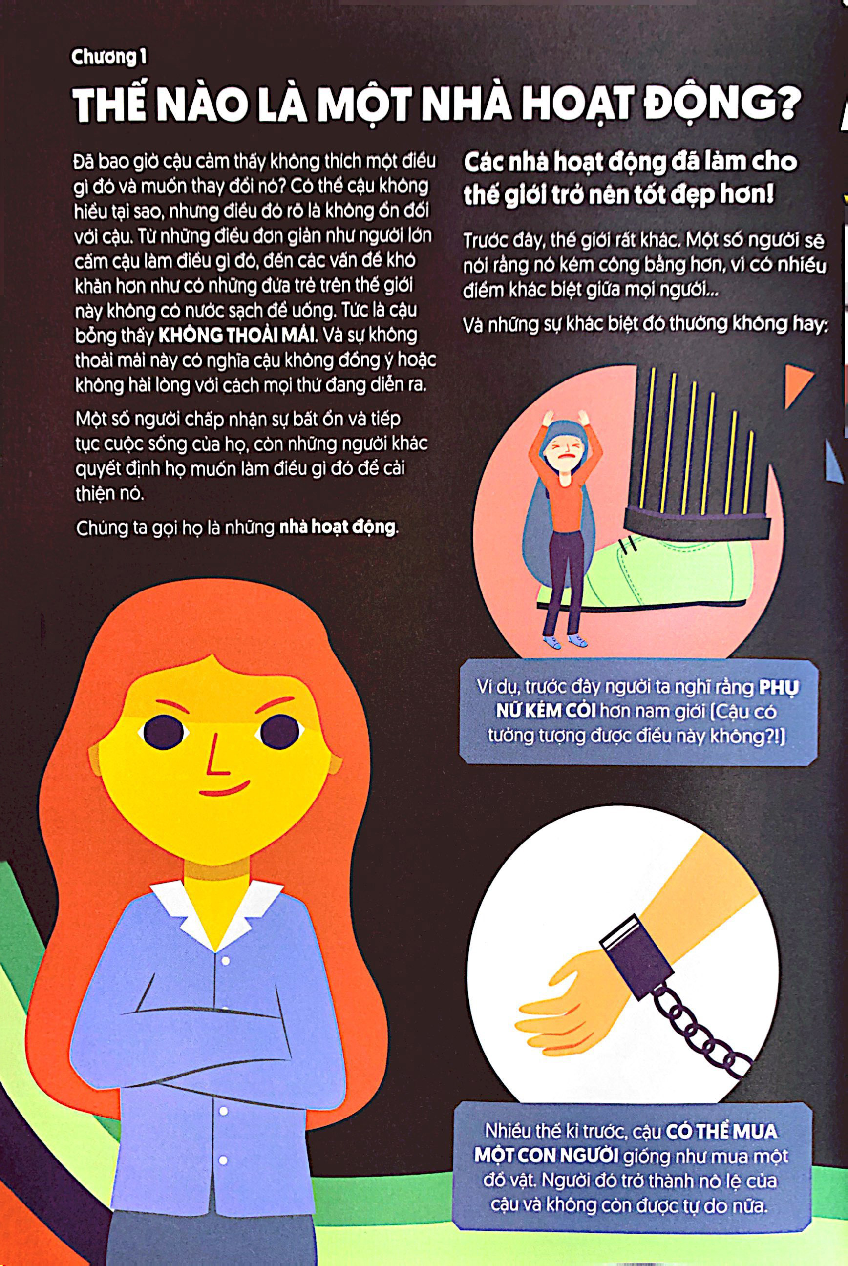 tớ, nhà hoạt động - sổ tay hướng dẫn thay đổi xã hội, từ nhỏ tới lớn - Ảnh 5