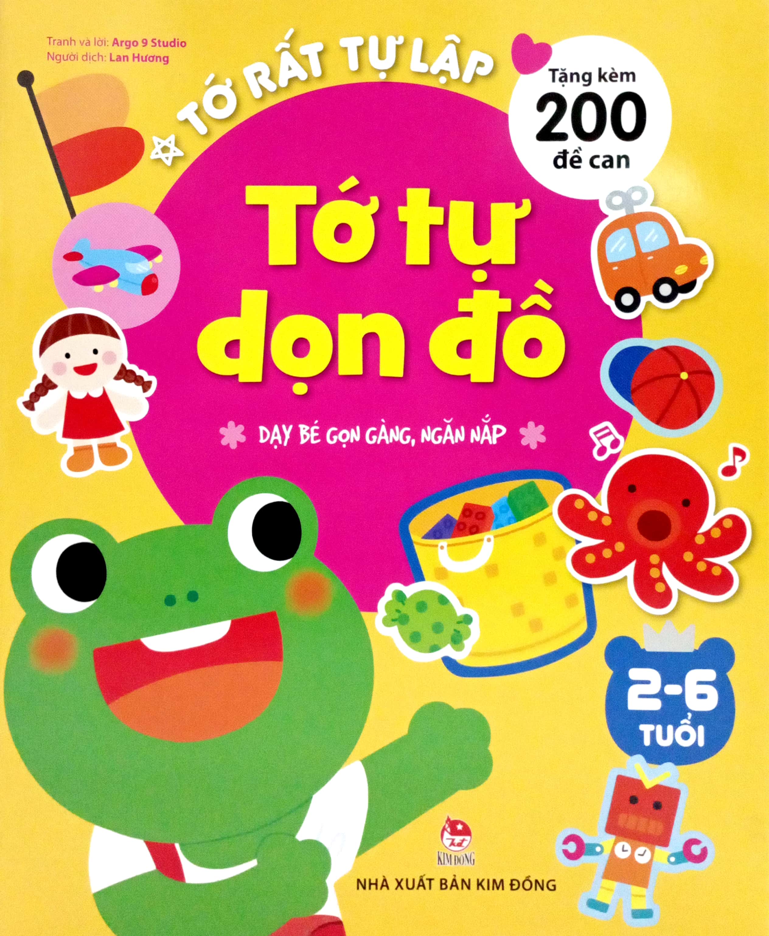 tớ rất tự lập - tớ tự dọn đồ - dạy bé gọn gàng, ngăn nắp (tái bản 2023) - Ảnh 2