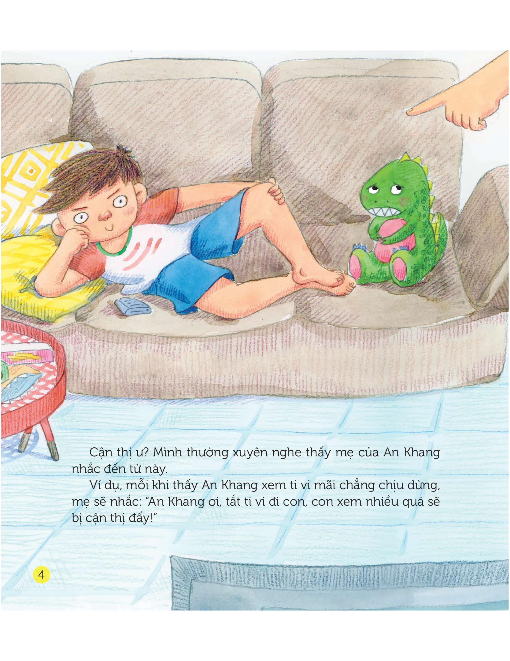 Tớ Tập Các Thói Quen Tốt - Bảo Vệ Cặp Mắt Xinh - Ảnh 5