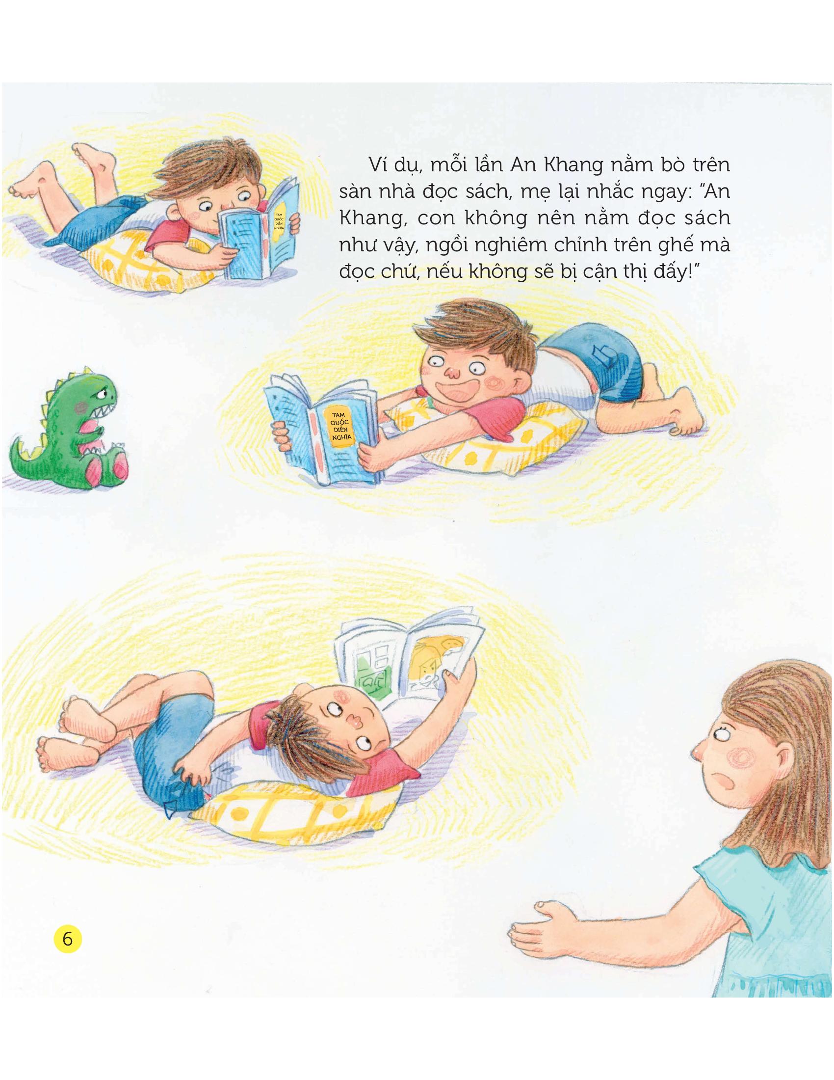 Tớ Tập Các Thói Quen Tốt - Bảo Vệ Cặp Mắt Xinh - Ảnh 7