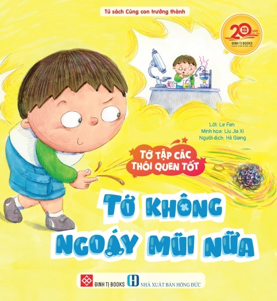 Tớ Tập Các Thói Quen Tốt - Tớ Không Ngoáy Mũi Nữa - Ảnh 2
