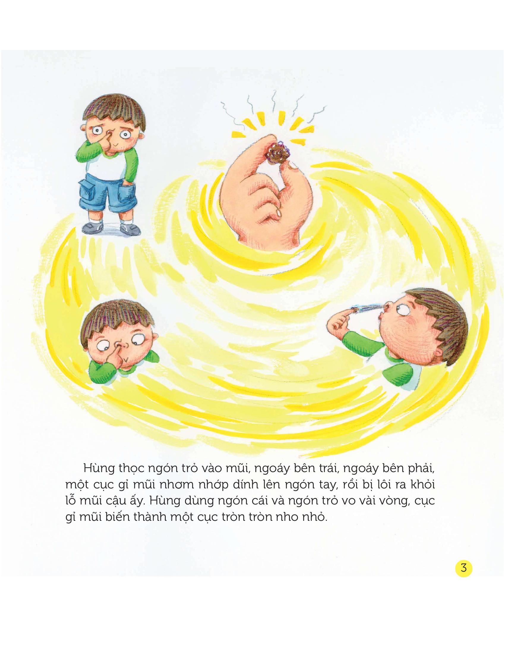 Tớ Tập Các Thói Quen Tốt - Tớ Không Ngoáy Mũi Nữa - Ảnh 4