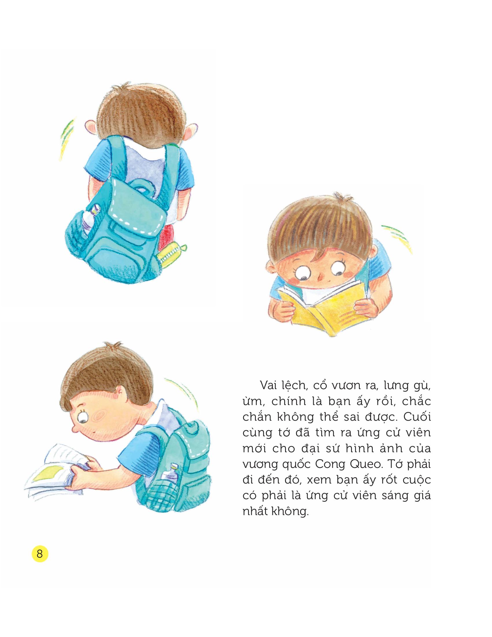 Tớ Tập Các Thói Quen Tốt - Tớ Tập Ngồi Thẳng Lưng - Ảnh 9