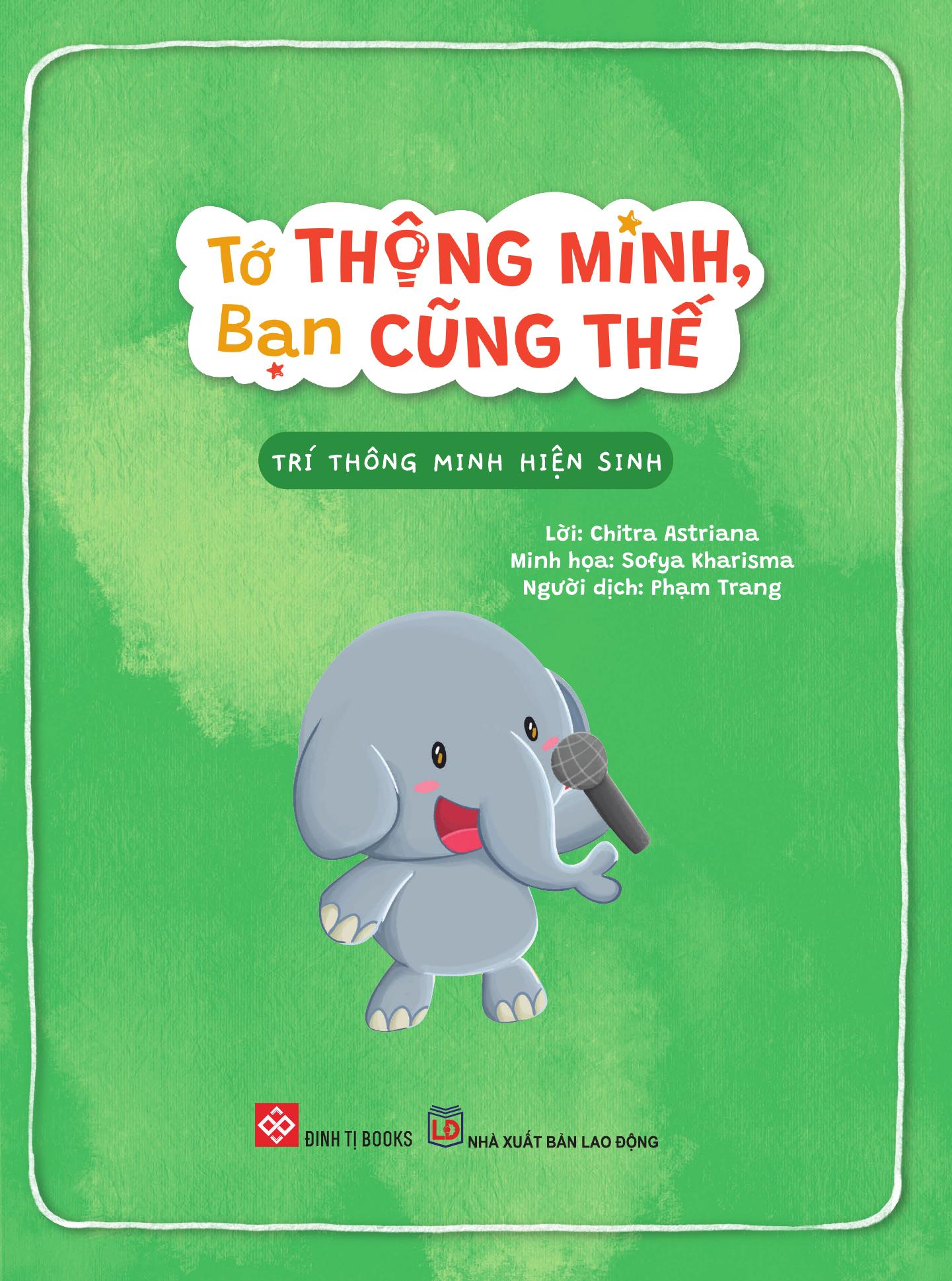 Tớ Thông Minh, Bạn Cũng Thế - Trí Thông Minh Hiện Sinh - Song Ngữ Việt-Anh - Ảnh 3