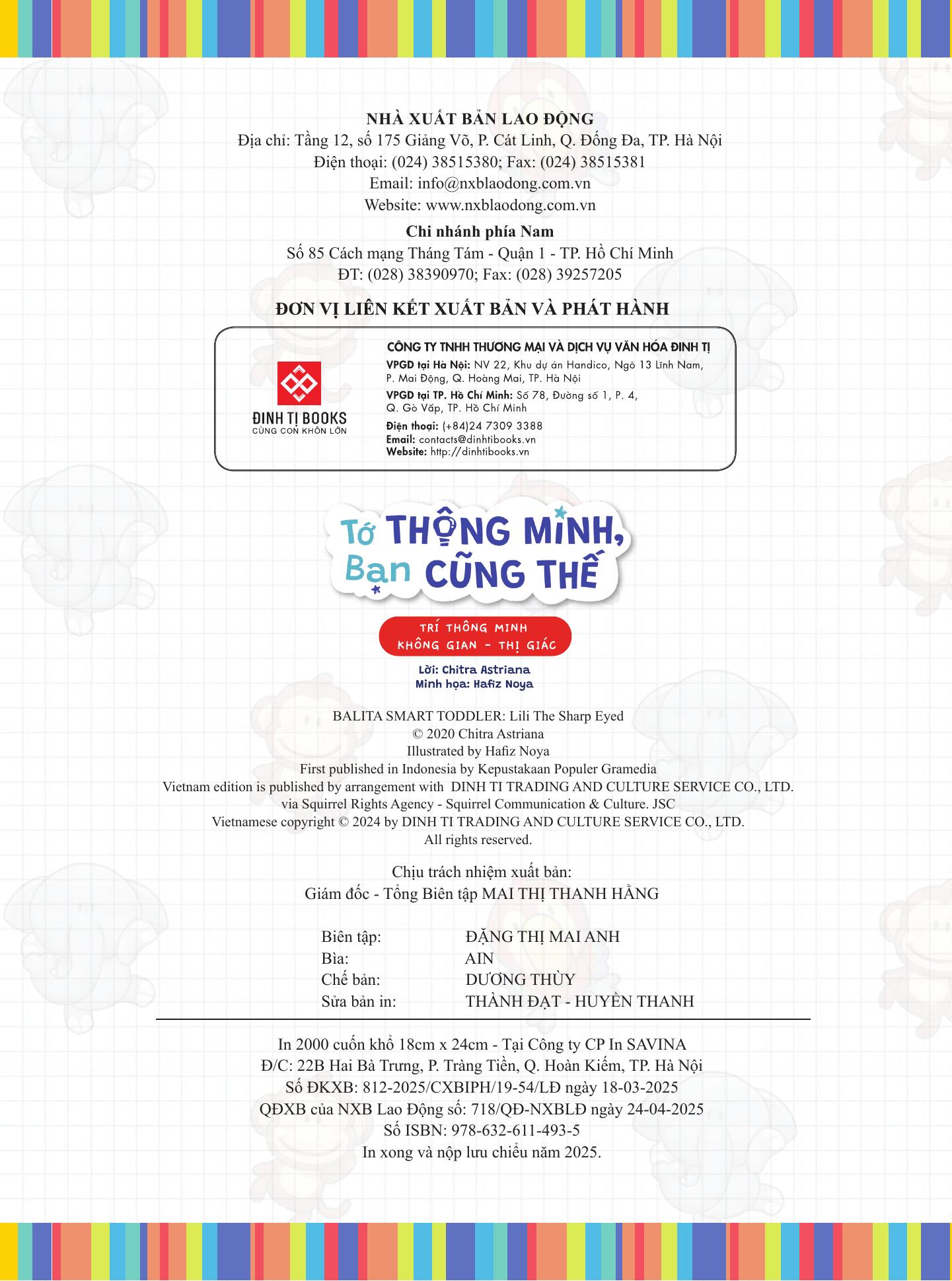 Tớ Thông Minh, Bạn Cũng Thế - Trí Thông Minh Không Gian-Thị Giác - Song Ngữ Việt-Anh - Ảnh 4