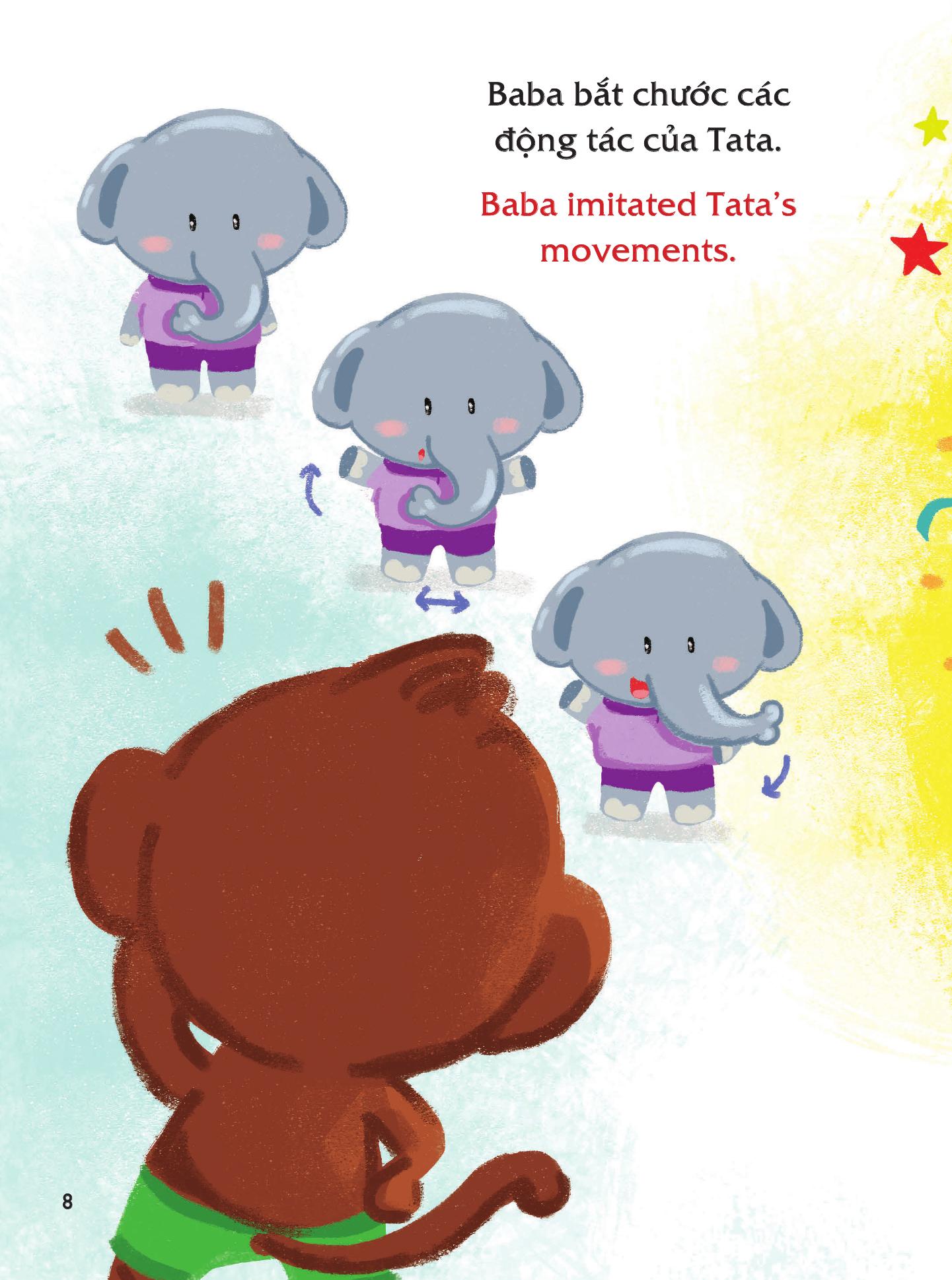 Tớ Thông Minh, Bạn Cũng Thế - Trí Thông Minh Thể Chất-Vận Động - Song Ngữ Việt-Anh - Ảnh 10