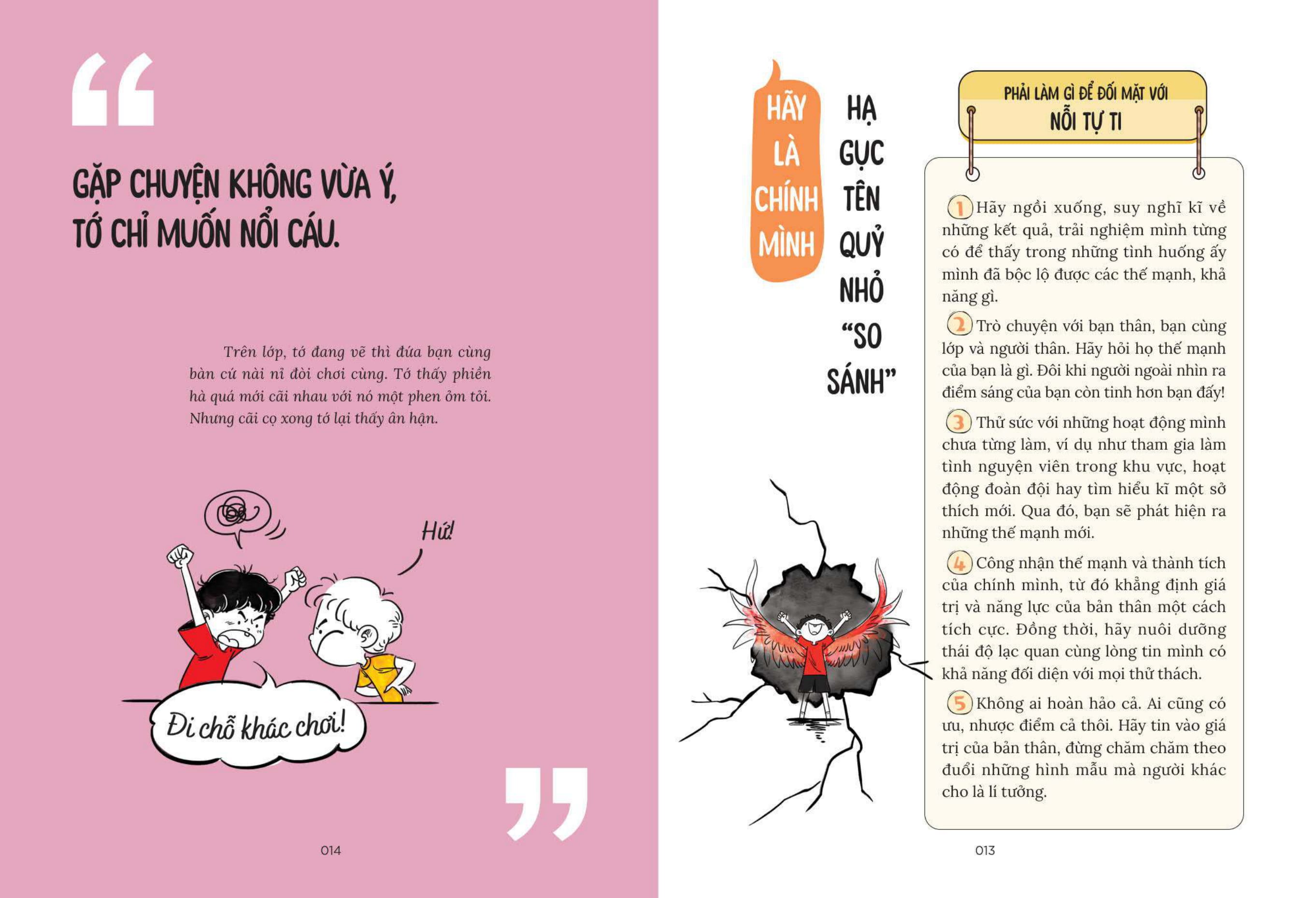 Tớ Tự Tin Vượt Qua Thử Thách - Rèn Khả Năng Quản Lí Cảm Xúc - Những Bài Tự Rèn Luyện Không Thể Thiếu Cho Học Sinh Tiểu Học - Ảnh 8