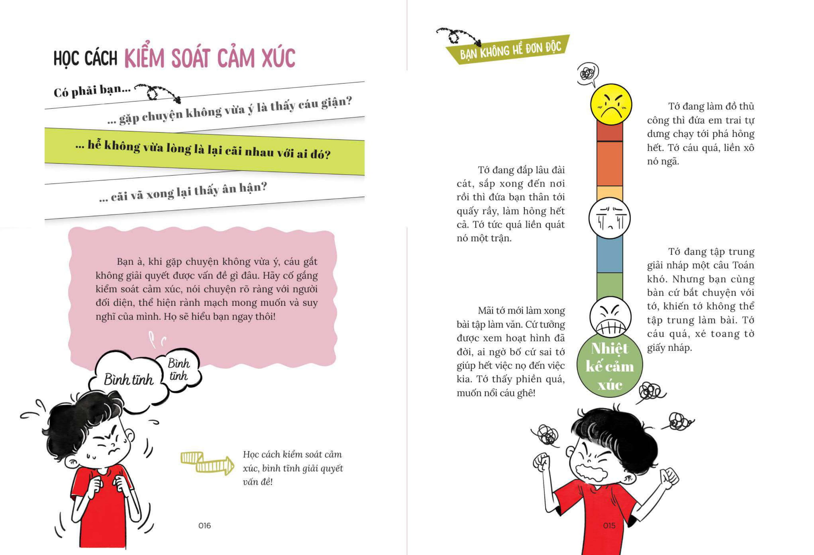 Tớ Tự Tin Vượt Qua Thử Thách - Rèn Khả Năng Quản Lí Cảm Xúc - Những Bài Tự Rèn Luyện Không Thể Thiếu Cho Học Sinh Tiểu Học - Ảnh 9