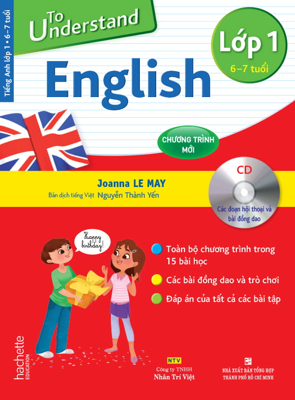 to understand english - lớp 1 (6-7 tuổi) (kèm cd)