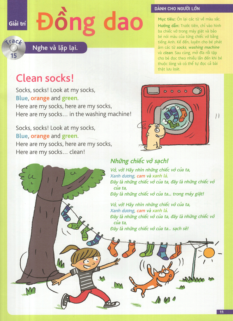 to understand english - lớp 1 (6-7 tuổi) (kèm cd) - Ảnh 10