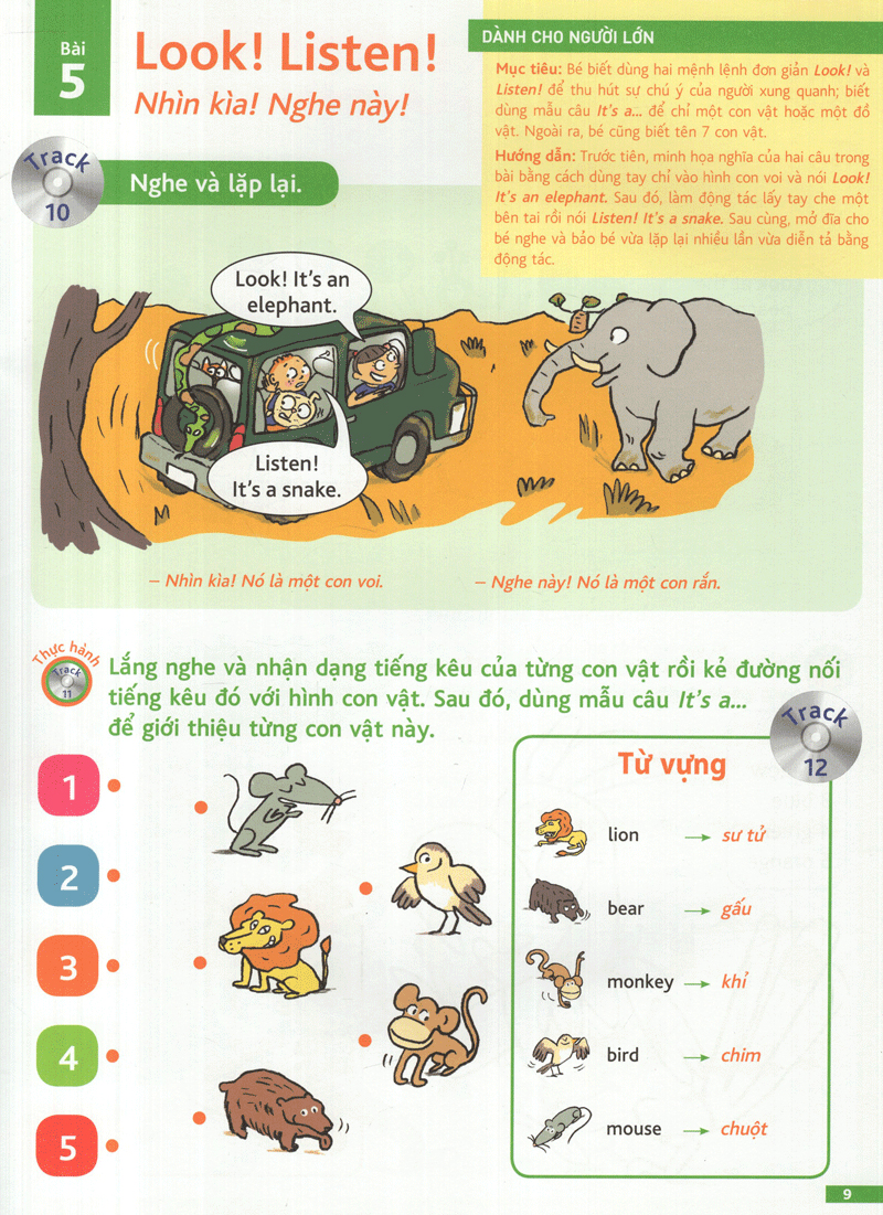 to understand english - lớp 1 (6-7 tuổi) (kèm cd) - Ảnh 8