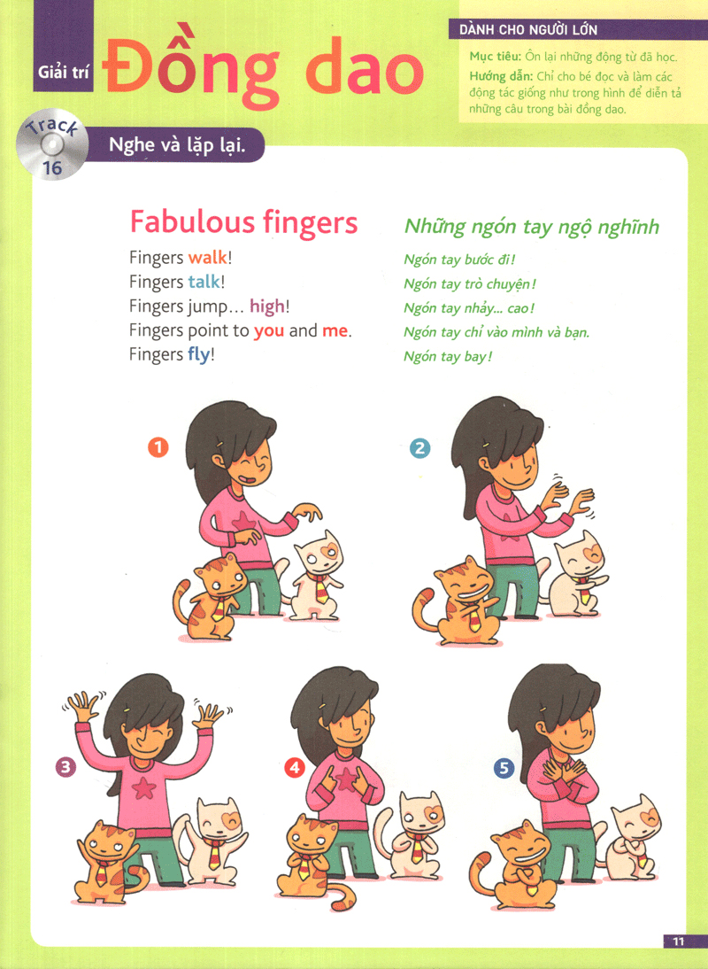 to understand english - lớp 2 (7-8 tuổi) (kèm cd) - Ảnh 11