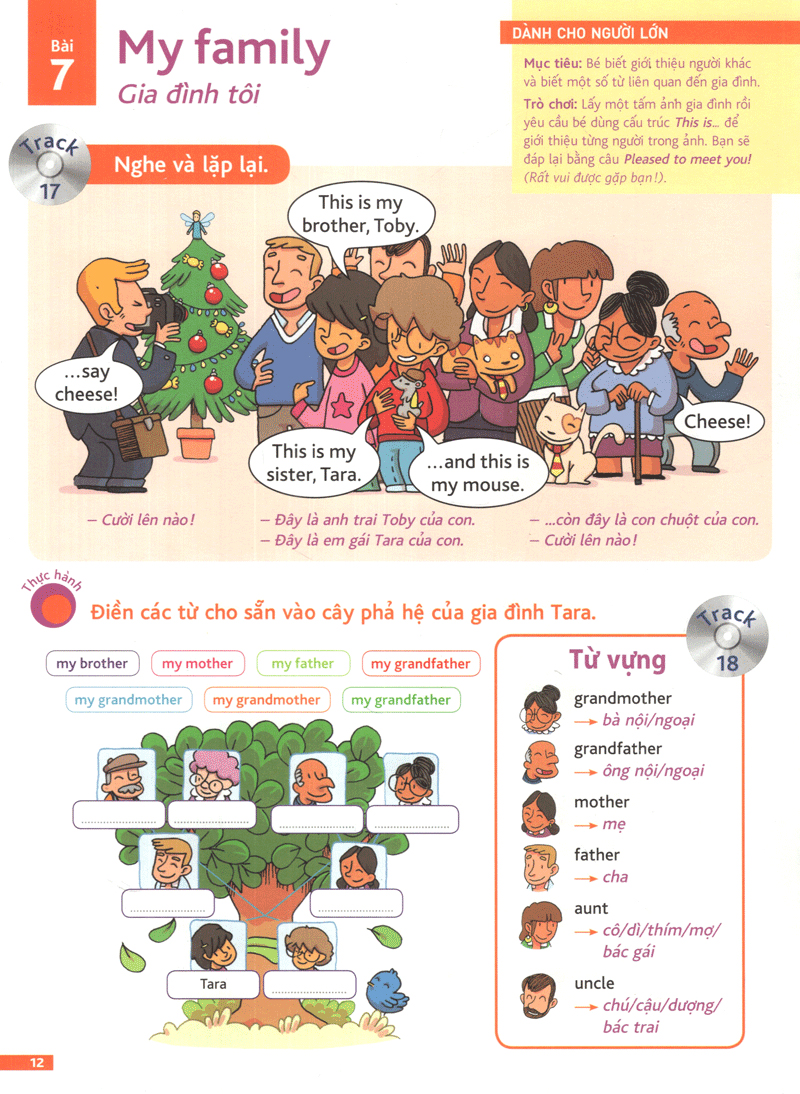 to understand english - lớp 2 (7-8 tuổi) (kèm cd) - Ảnh 12