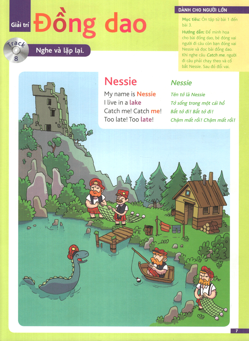 to understand english - lớp 2 (7-8 tuổi) (kèm cd) - Ảnh 7