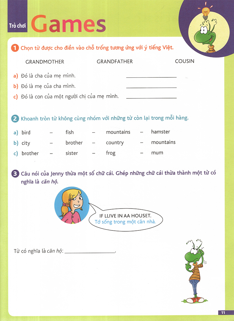 to understand english - lớp 3 (8-9 tuổi) (kèm cd) - Ảnh 10