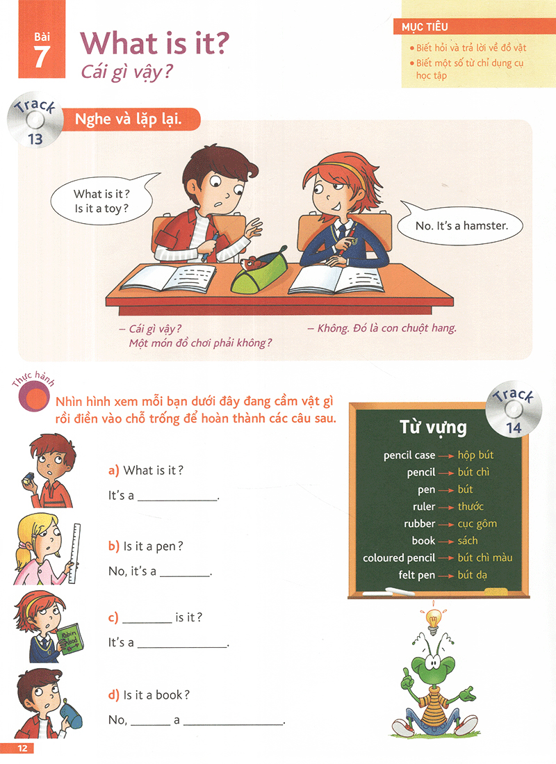 to understand english - lớp 3 (8-9 tuổi) (kèm cd) - Ảnh 11