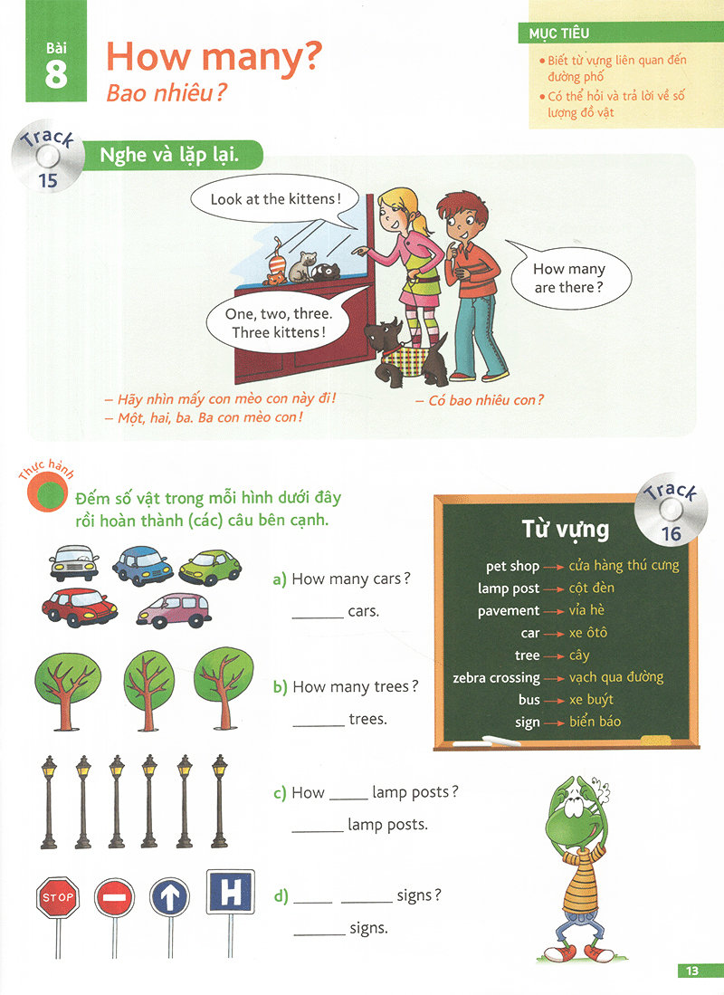 to understand english - lớp 3 (8-9 tuổi) (kèm cd) - Ảnh 12