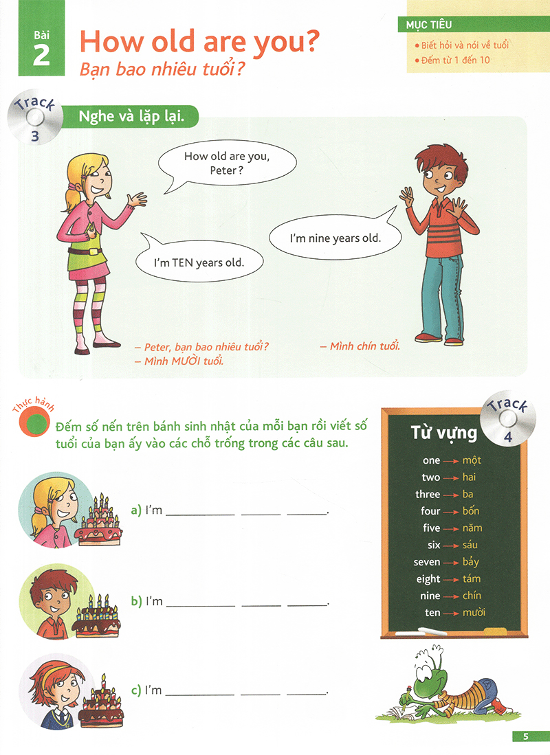 to understand english - lớp 3 (8-9 tuổi) (kèm cd) - Ảnh 5