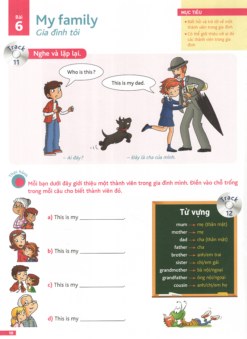 to understand english - lớp 3 (8-9 tuổi) (kèm cd) - Ảnh 9