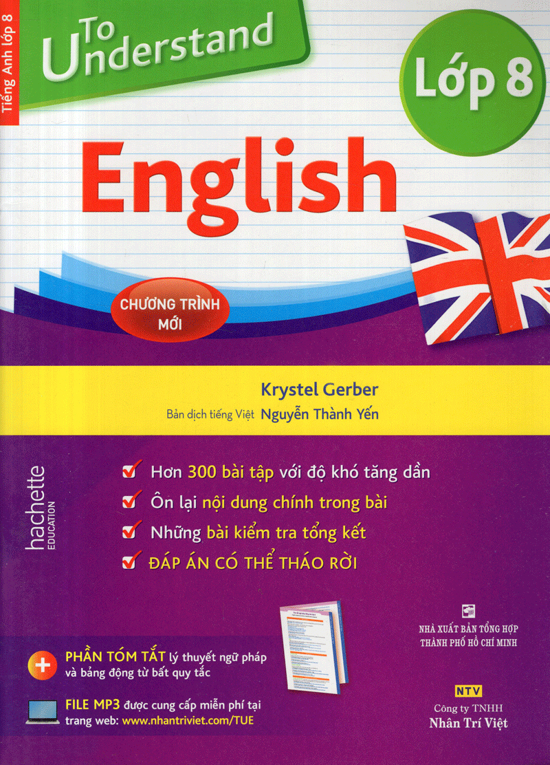 to understand english - lớp 8 (kèm cd) - Ảnh 2