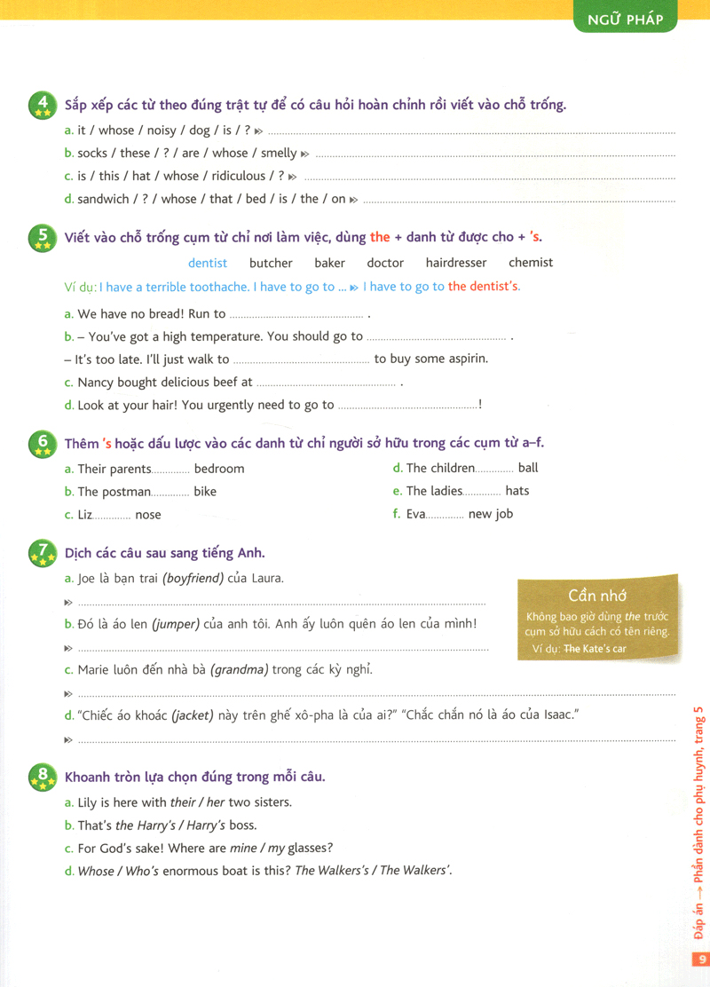 to understand english - lớp 8 (kèm cd) - Ảnh 8